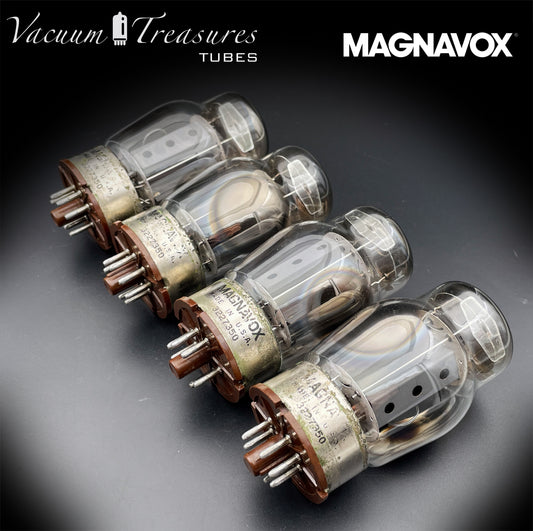 6550 MAGNAVOX by TUNG-SOL Type 2 – 4th Generation - AMPLITREX Matched Quad - Made in USA