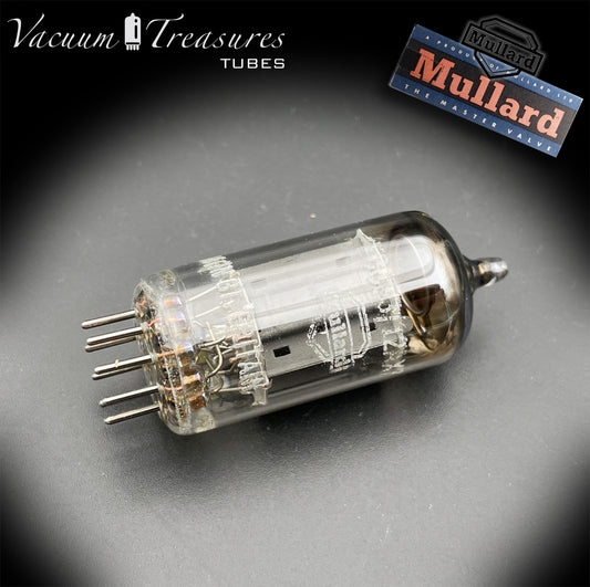 12AX7 / ECC83 NOS MULLARD Blackburn 1959 – Long Gray Plates – Halo Getter – Balanced Section