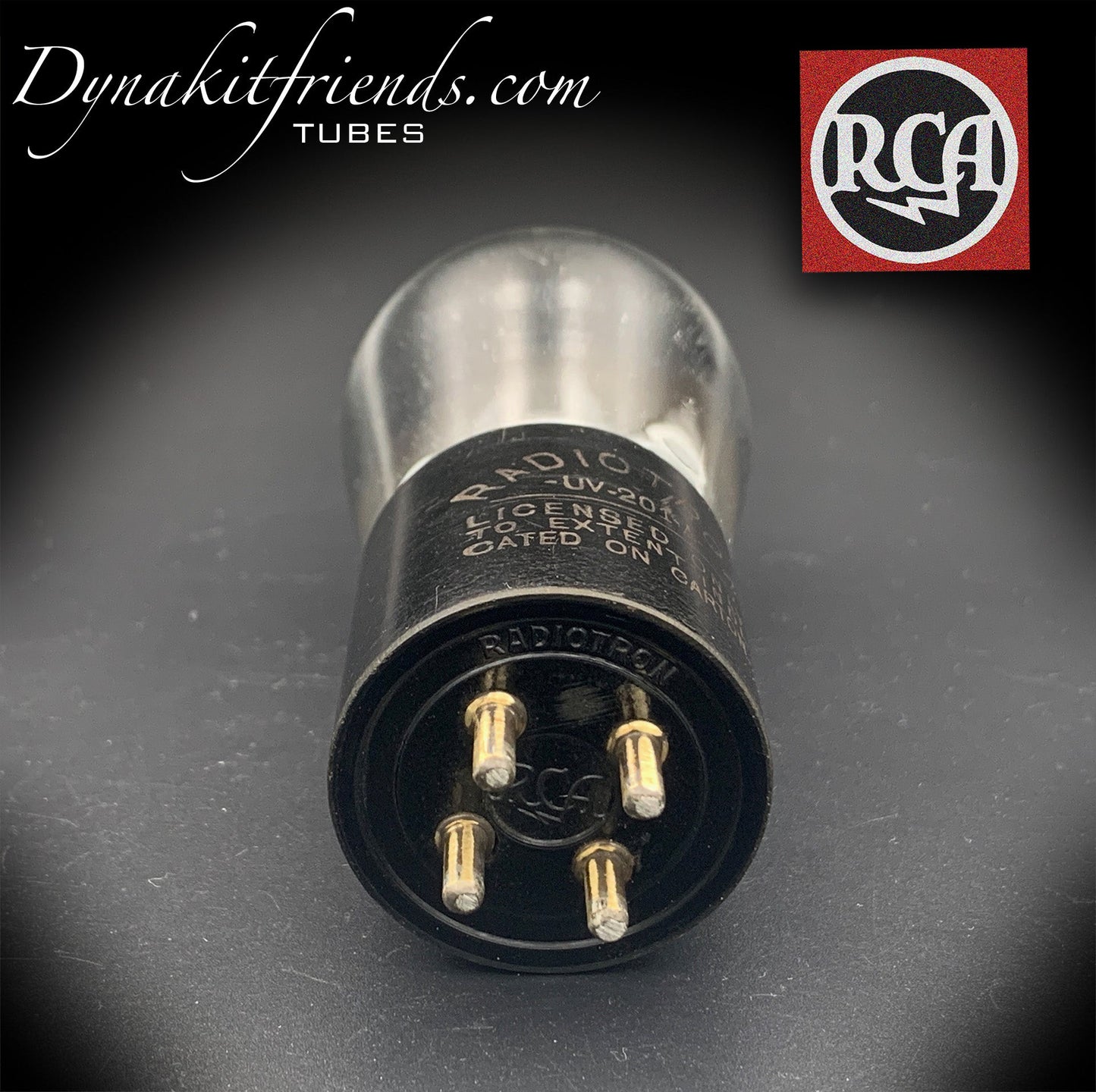 UV-201A ( 01-A ) WESTINGHOUSE LAMP CO. U.S.A. for RCA Radiotron U.S.A Globe Radio Tubes NOS NIB '20s - Vacuum Tubes Treasures