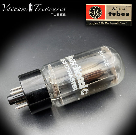 5U4 GB  5AS4A GE/International NOS NIB Gray Plates Side Square Getter Tested Tube Rectifier Made in USA