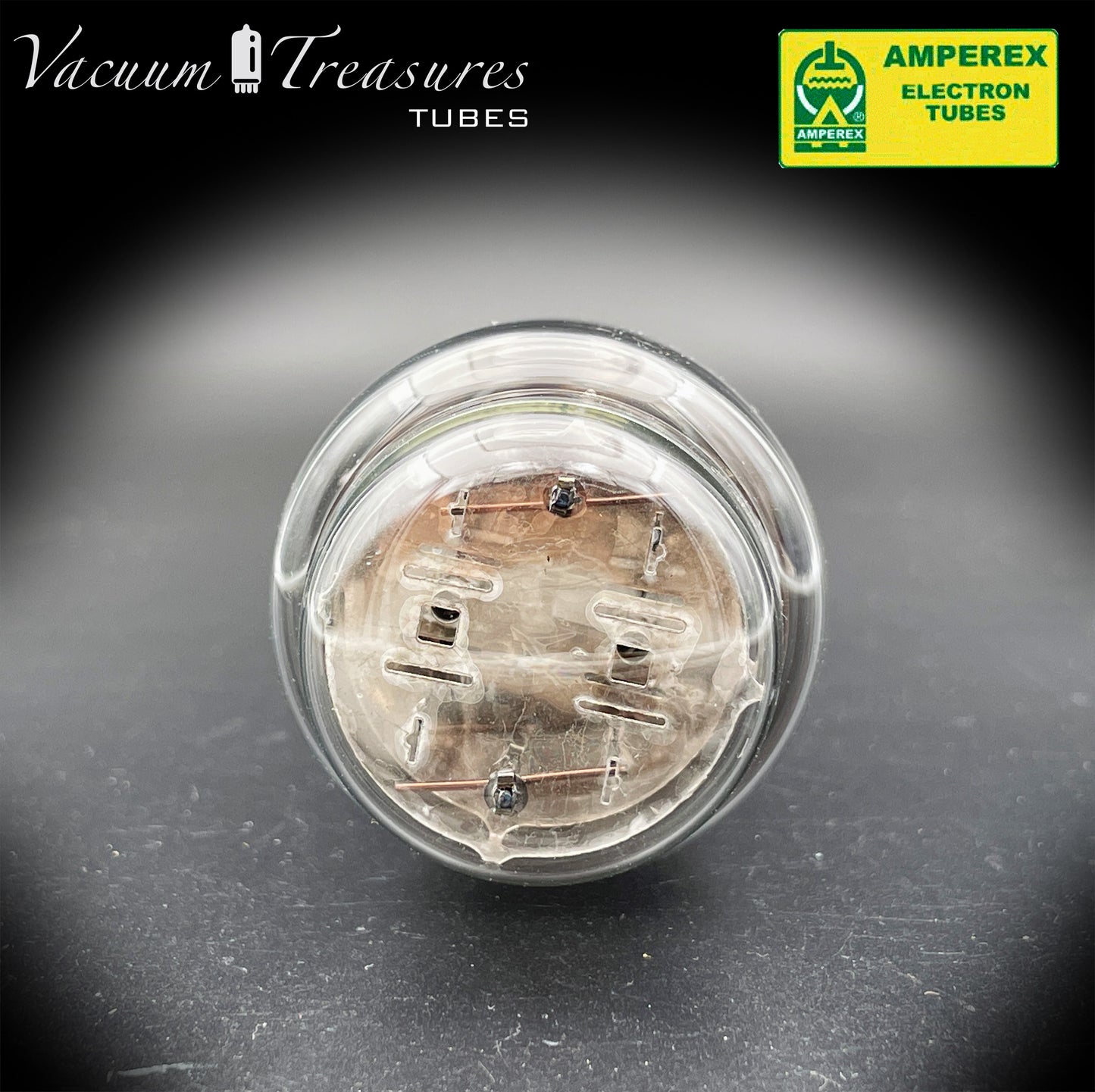 GZ33 AMPEREX BugleBoy by Mullard Blackburn Halo Getter Made in Great Britain '64