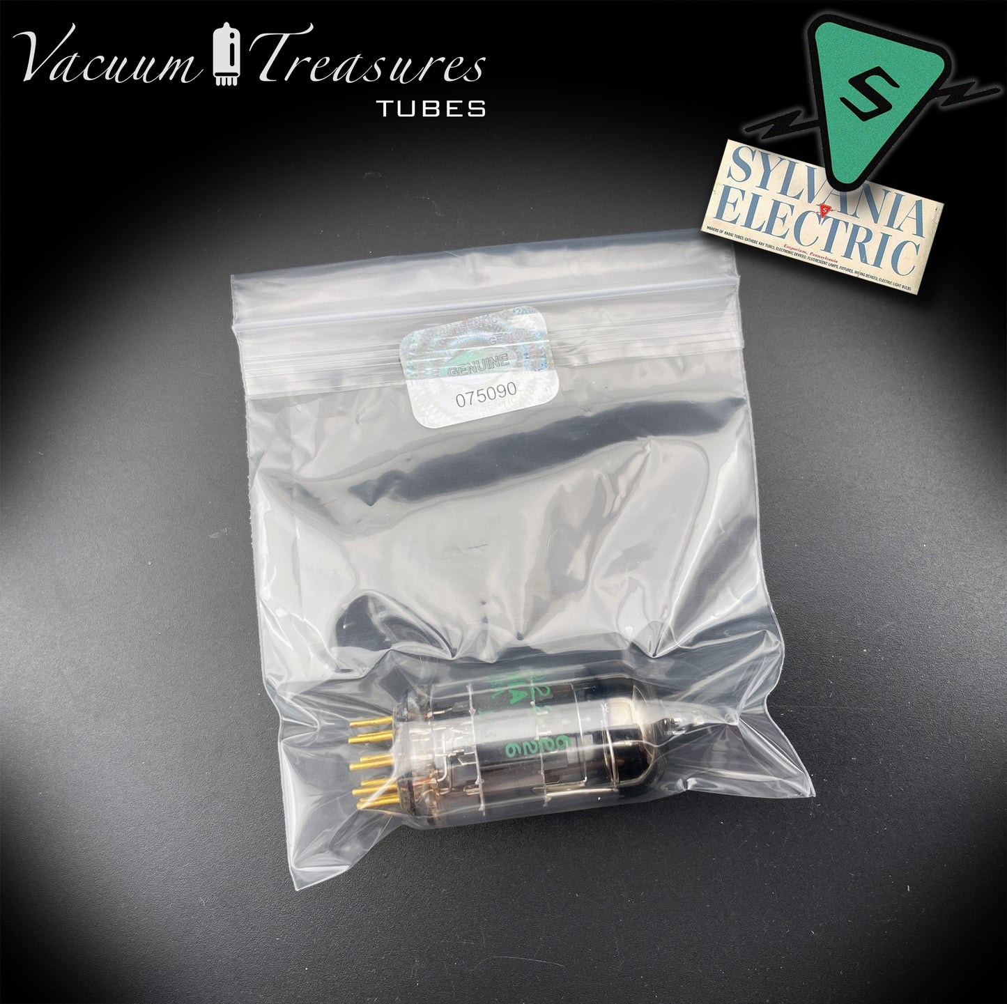 USN 6922 SYLVANIA USA Gold Pin – Horseshoe Getter – 1962 – Military Grade – Amplitrex Tested – STRONG