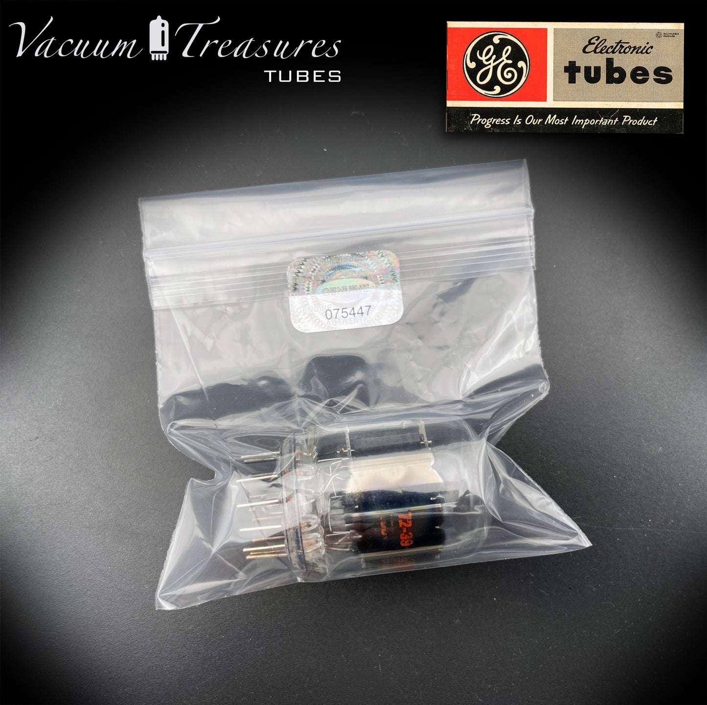 6C10 GE NOS NIB Compactron Triple Triode Tube AMPLITREX Tested USA 1972 Fender Ampeg