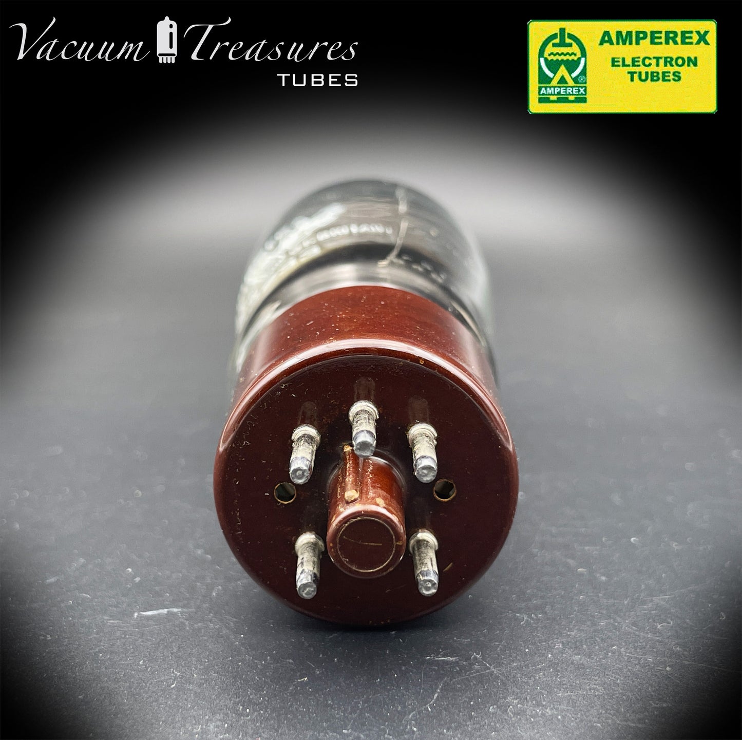 GZ33 AMPEREX BugleBoy by Mullard Blackburn Halo Getter Made in Great Britain '64