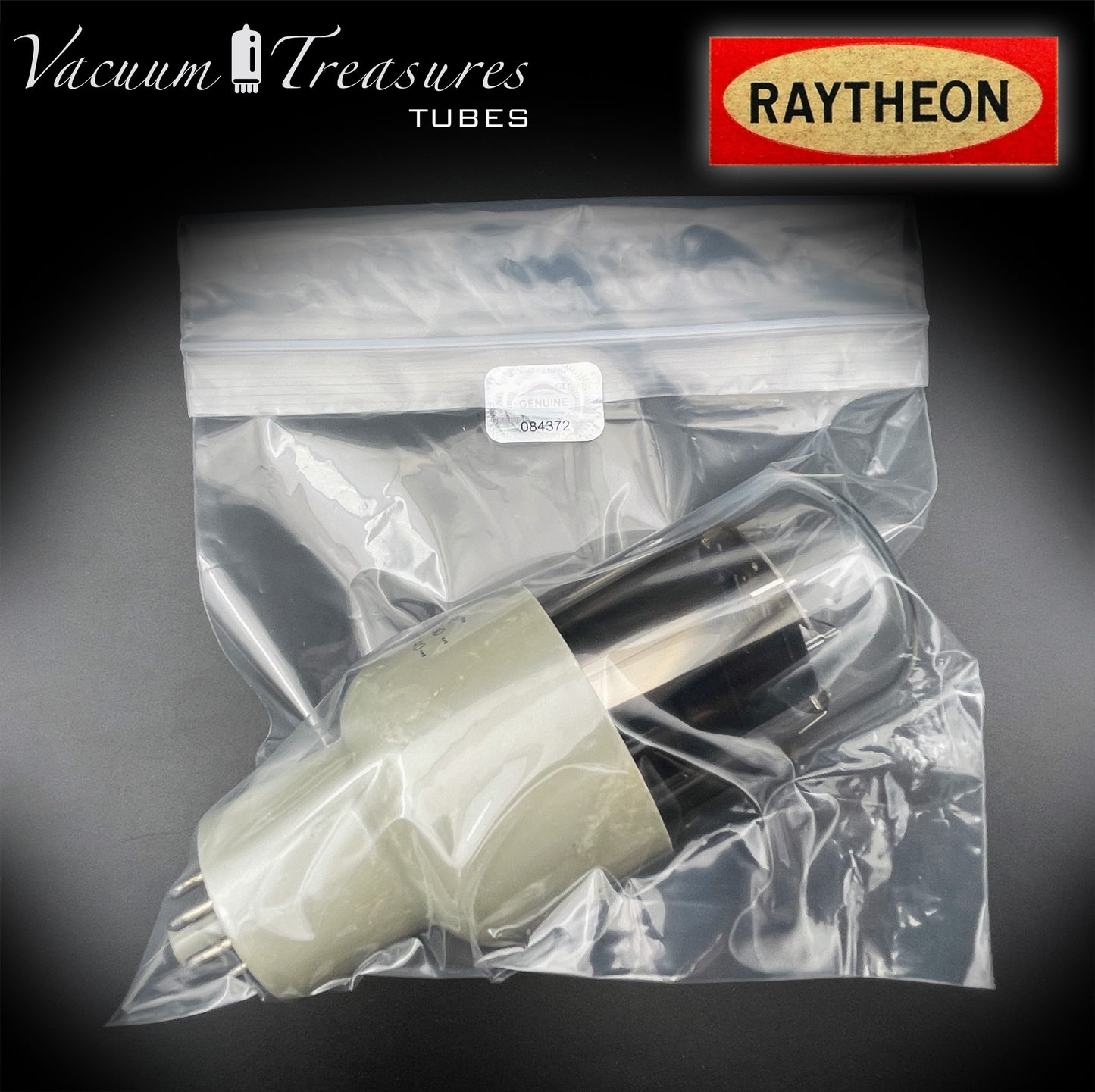 5R4WGB RAYTHEON NOS NIB Black Plates Hanging Filaments – Funke W19 Tested USA '69