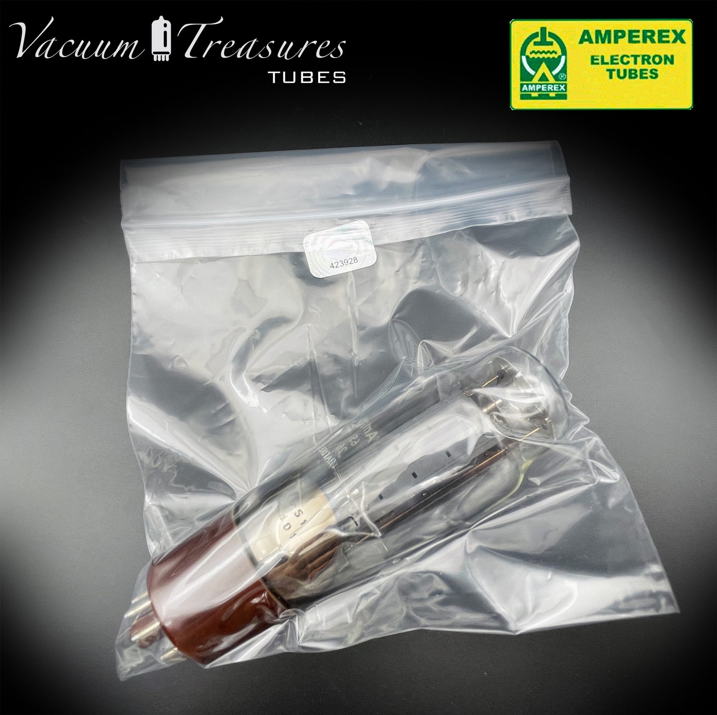 GZ33 AMPEREX BugleBoy by Mullard Blackburn Halo Getter Made in Great Britain '64