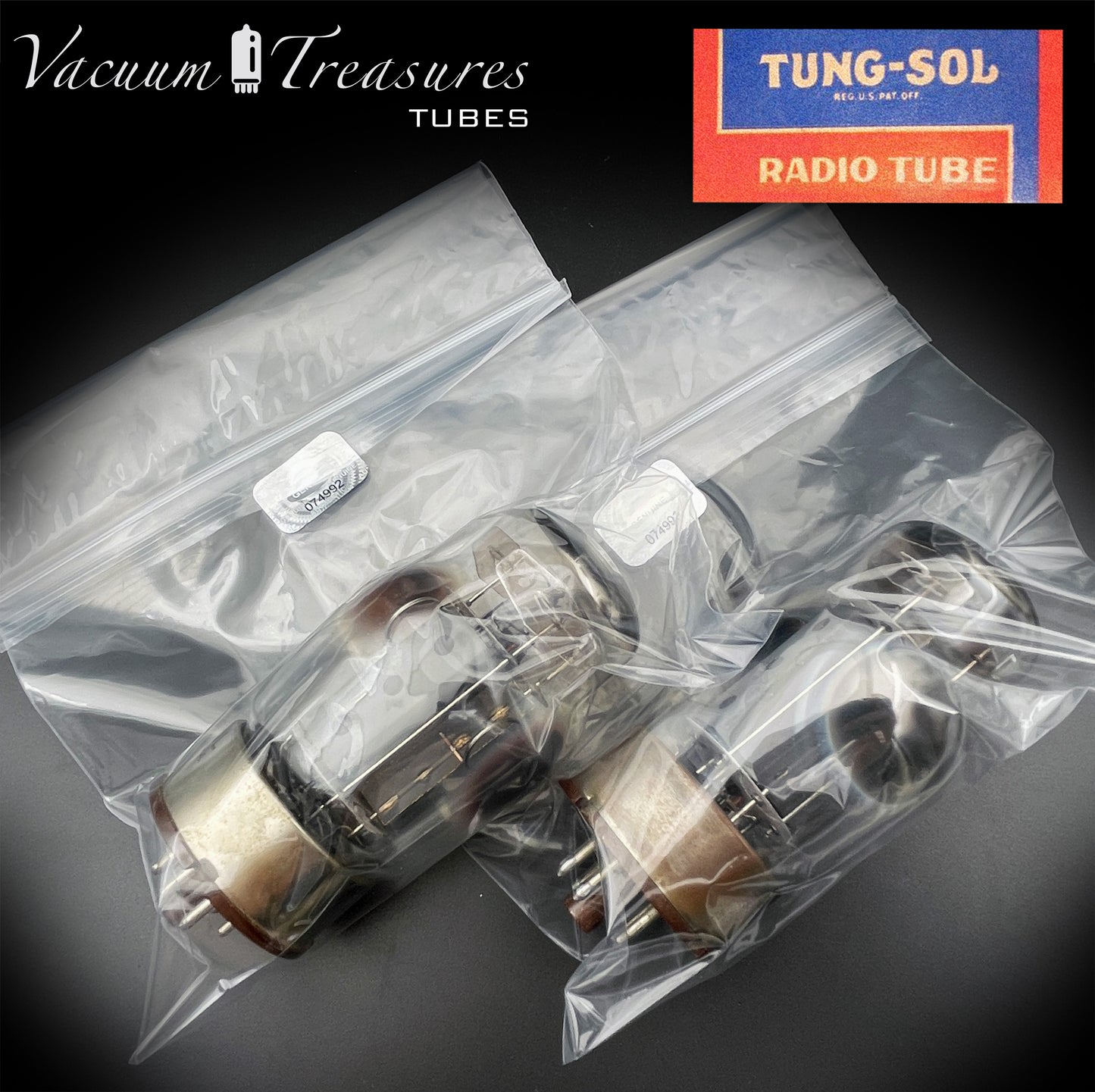 6550 TUNG-SOL Type 2 – 4th Generation - AMPLITREX Matched Pair - Made in USA