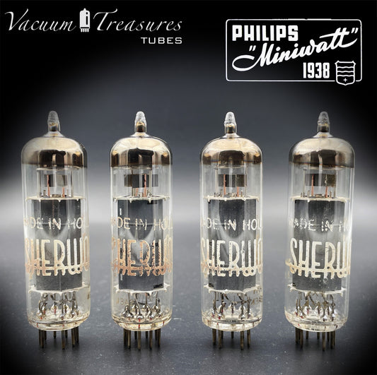 7189 SHERWOOD by Philips – Heerlen 1963 – Gray Plates – rx4 – Matched Quad – Tested 100%