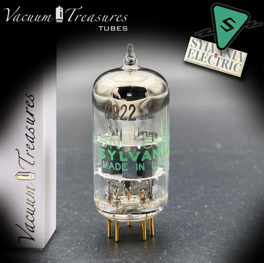 USN 6922 SYLVANIA USA Gold Pin – Horseshoe Getter – 1962 – Military Grade – Amplitrex Tested – FORTE