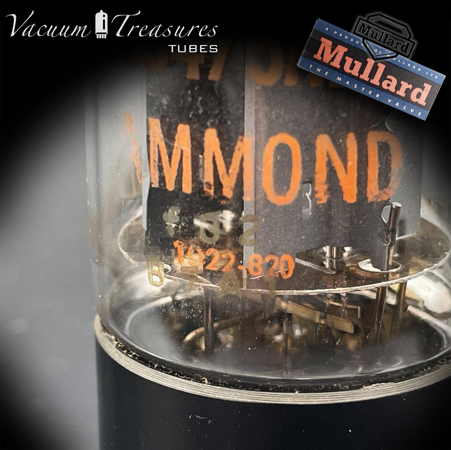 GZ34 / 5AR4 MULLARD NOS Brand Hammond Blackburn f32 – 4 Notches – Made in Great Britain '67