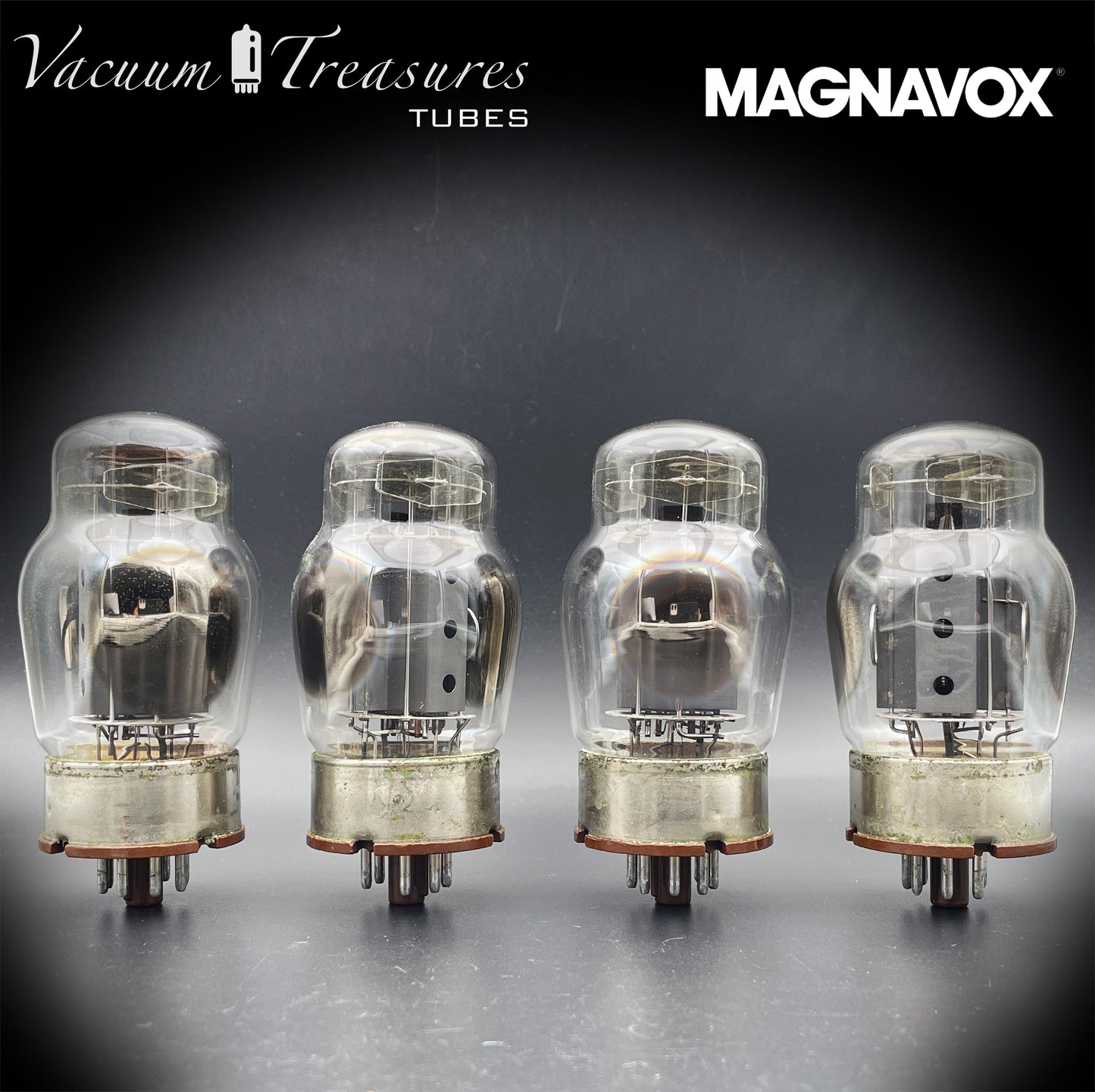 6550 MAGNAVOX by TUNG-SOL Type 2 – 4th Generation - AMPLITREX Matched Quad - Made in USA