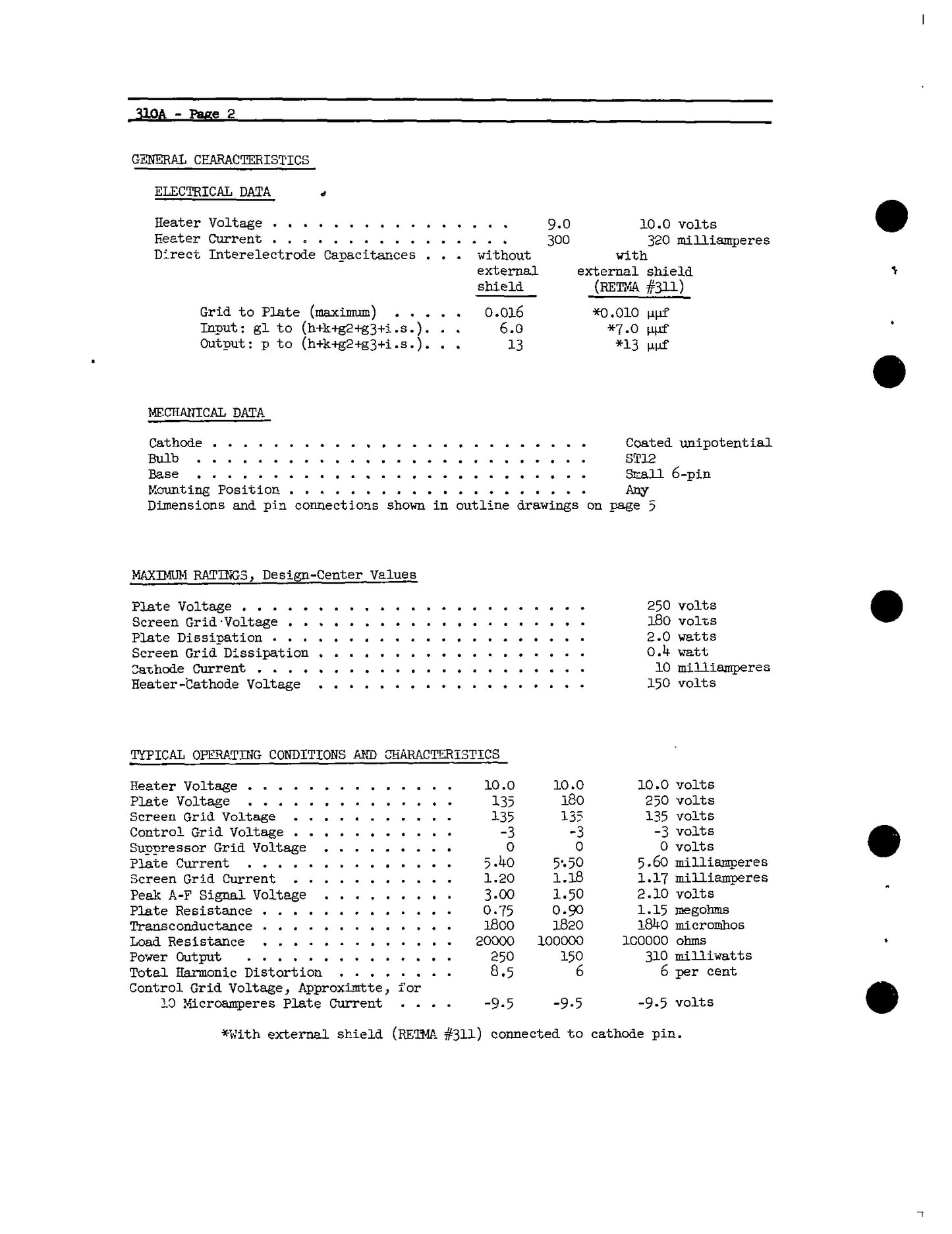 Western Electric 310A Mesh Plates – Matched Pair – Square Getter – AMPLITREX Tested – Made in USA