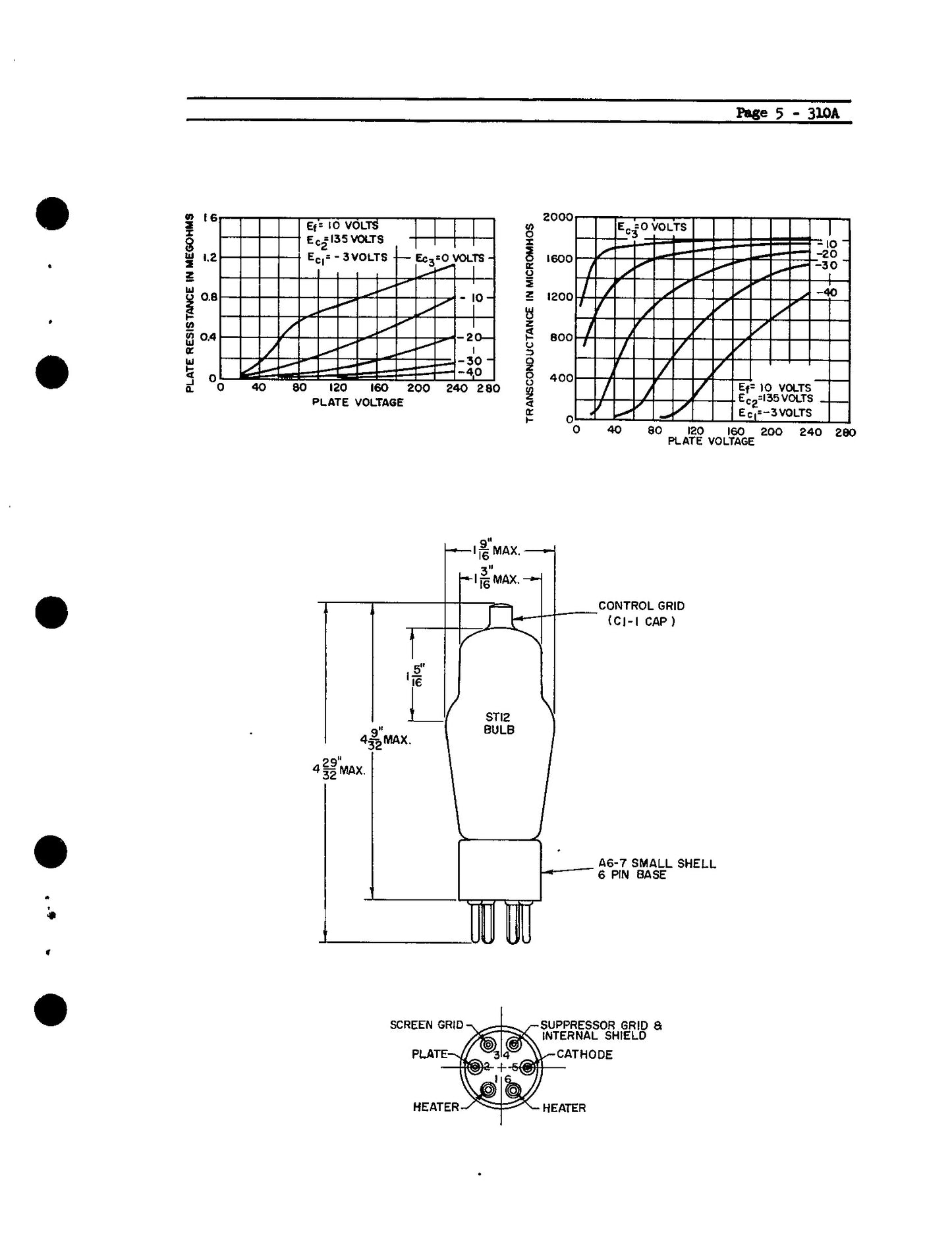 Western Electric 310A Mesh Plates – Matched Pair – Square Getter – AMPLITREX Tested – Made in USA