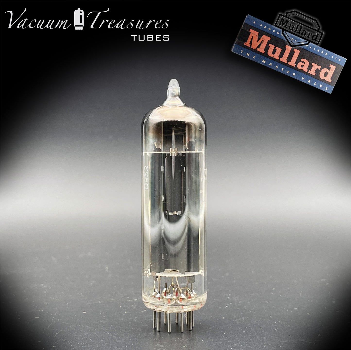 6CA4 ( EZ81 ) MULLARD NOS NIB Blackburn Square Getter Tube Rectifier Made in GT. BRITAIN '50s