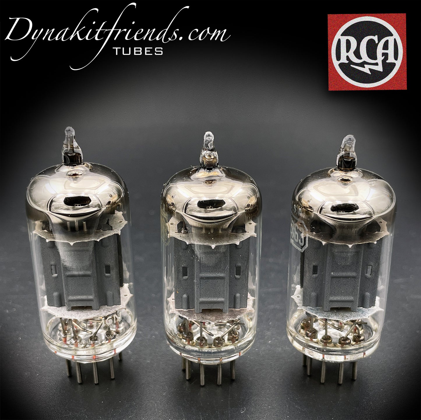 5963 ( ECC82 12AU7 WA ) RCA NOS Matched Tubes Low Noise & Microphonics Matched Tubes Made in USA