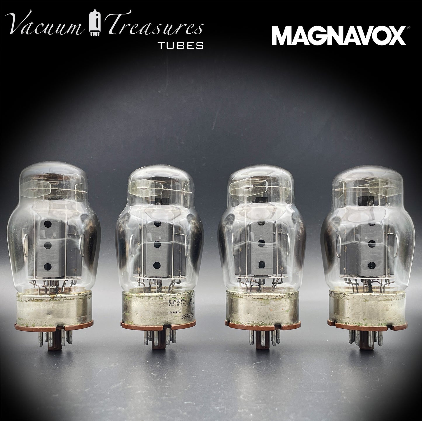 6550 MAGNAVOX by TUNG-SOL Type 2 – 4th Generation - AMPLITREX Matched Quad - Made in USA