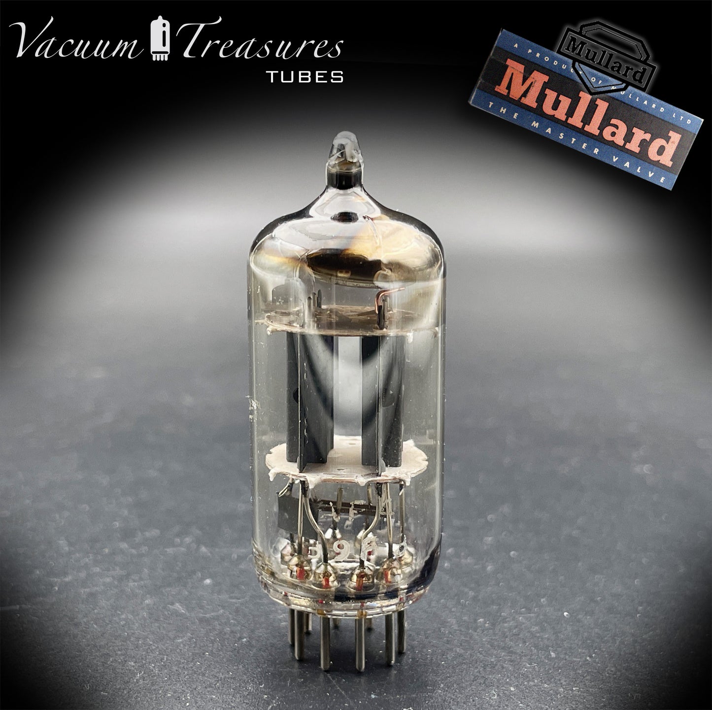 6EU7 MULLARD Blackburn Short Plates AMPLITREX Tested Made in GT. BRITAIN ’60s