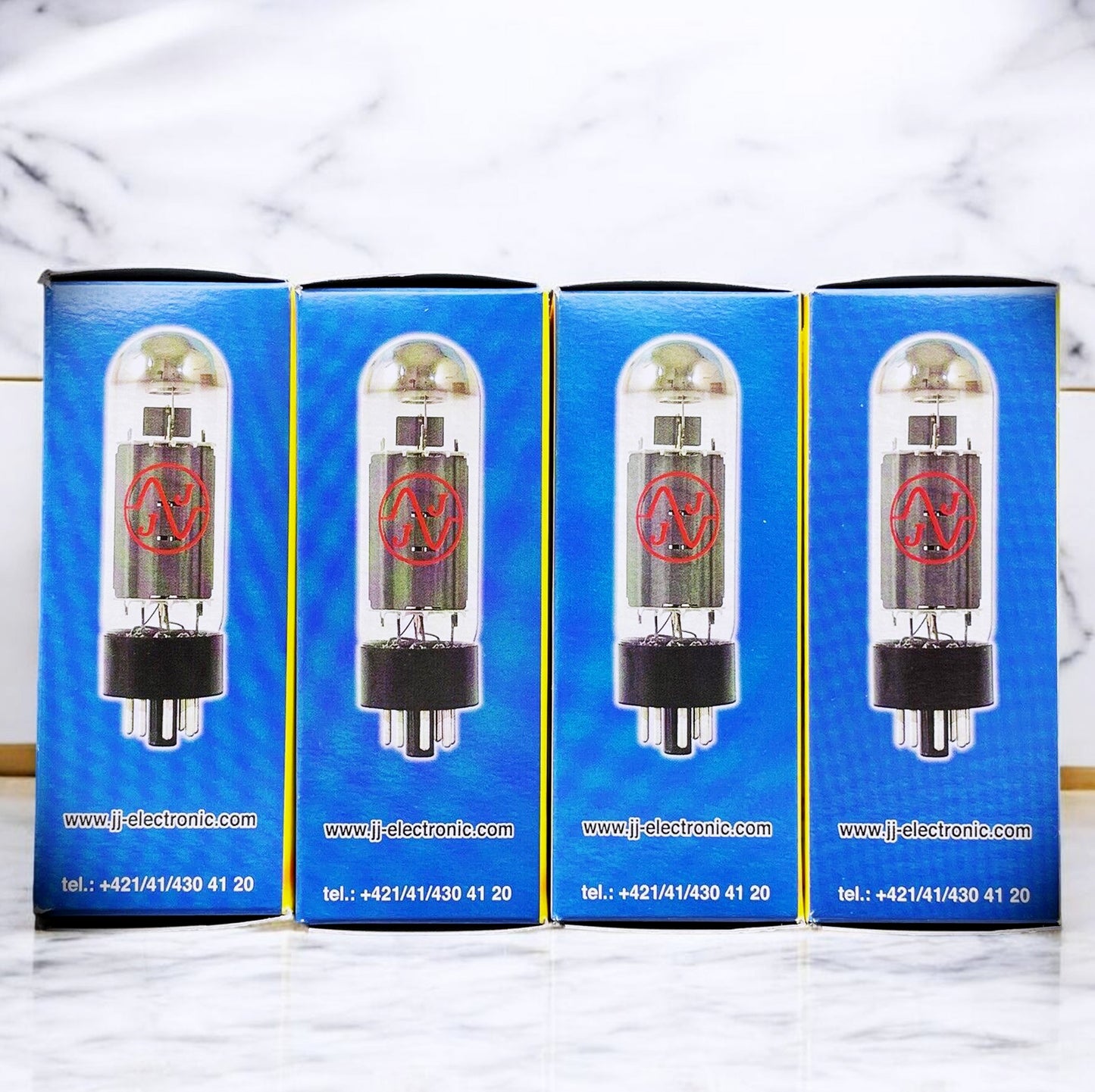 KT77 EL34 JJ Matched Quad AMPLITREX Tested Tubes -NEW- 4 Valves IN ORIGINAL BOX