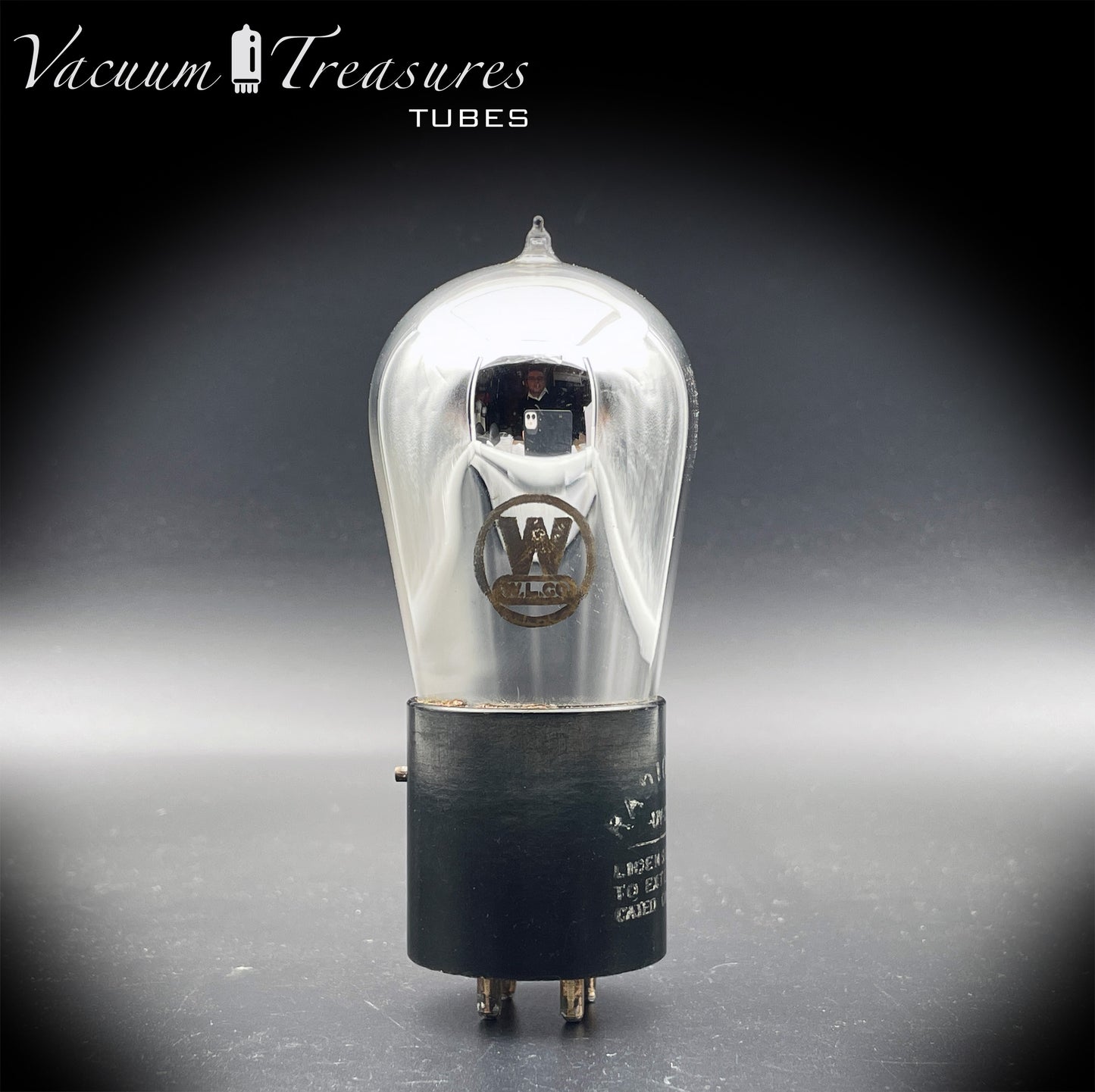 UV-201A ( 01-A ) RCA Radiotron USA by WESTINGHOUSE LAMP CO. USA Globe Radio Tubes NOS NIB '20s