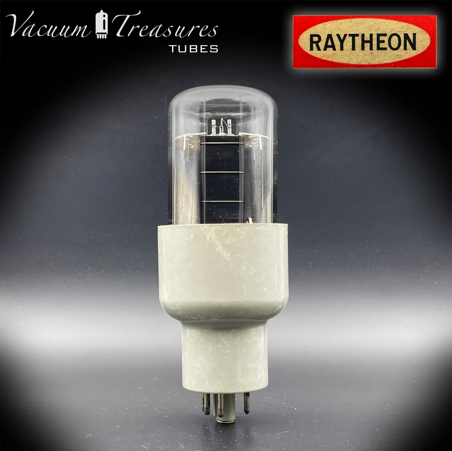 5R4WGB RAYTHEON NOS NIB Black Plates Hanging Filaments – Funke W19 Tested USA '69