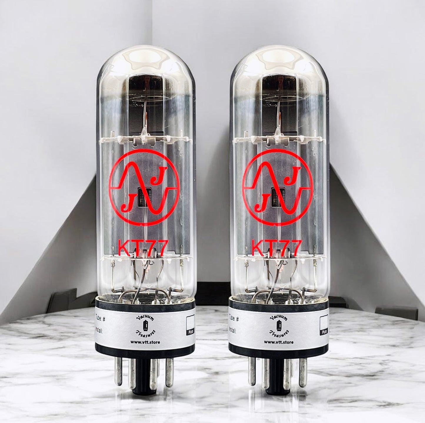 KT77 EL34 JJ Electronics Matched Pair – AMPLITREX Tested – New Production – Original Box