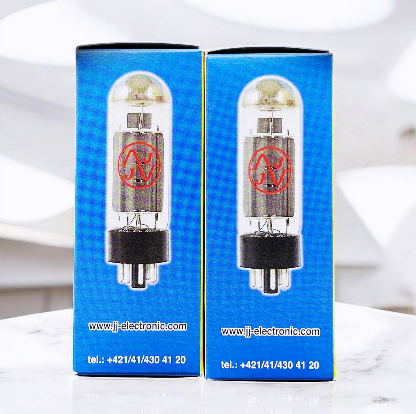 KT77 EL34 JJ Electronics Matched Pair – AMPLITREX Tested – New Production – Original Box