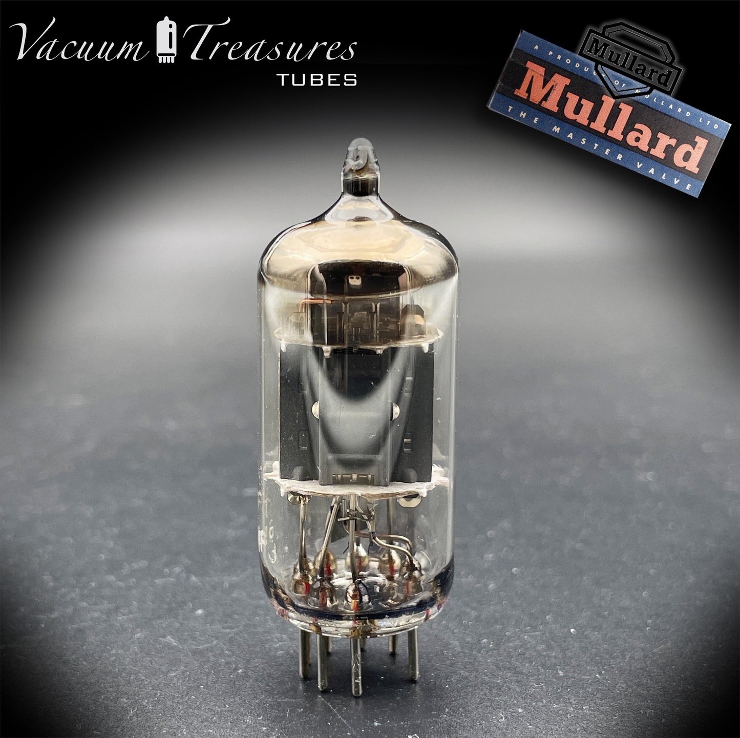 6EU7 MULLARD Blackburn Short Plates AMPLITREX Tested Made in GT. BRITAIN ’60s