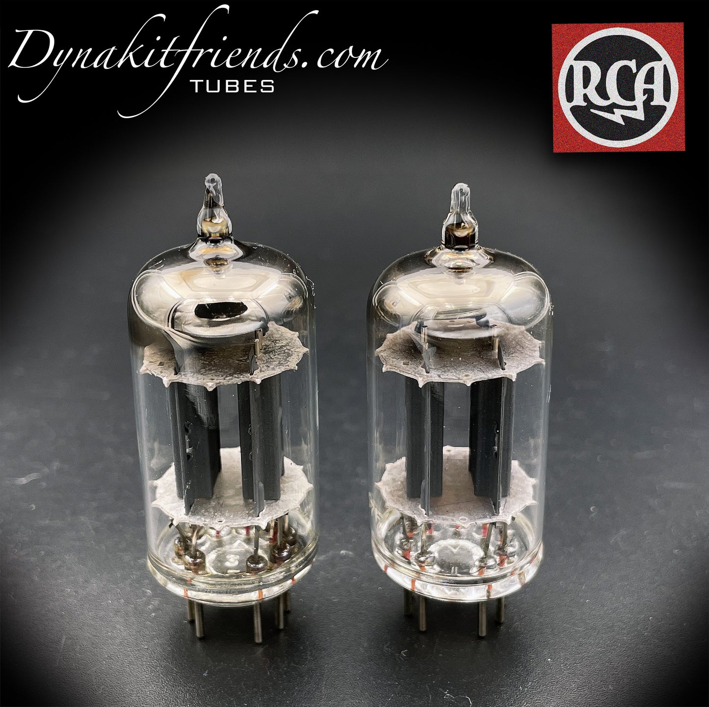 5963 ( ECC82 12AU7 WA ) RCA NOS Matched Tubes Low Noise & Microphonics Matched Tubes Made in USA