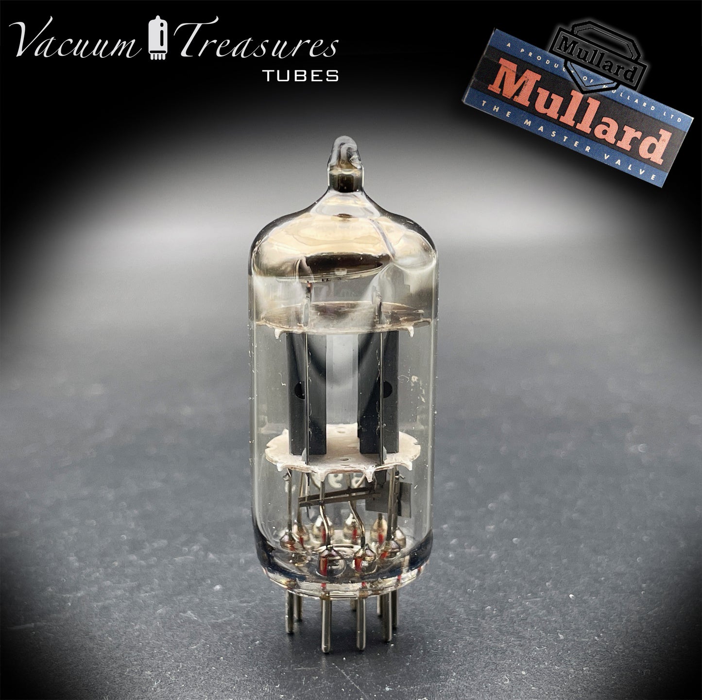 6EU7 MULLARD Blackburn Short Plates AMPLITREX Tested Made in GT. BRITAIN ’60s
