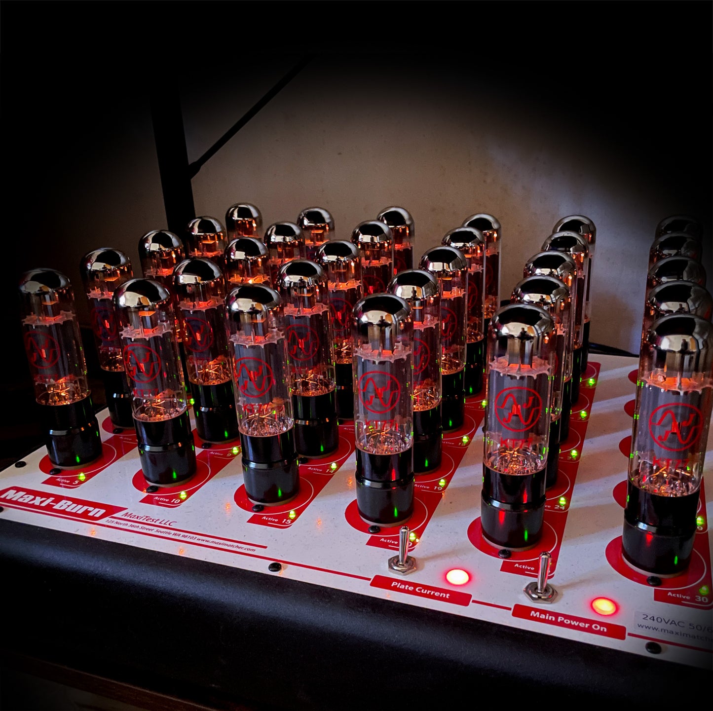 KT77 EL34 JJ Signature Matched Quad - NEW - 24h Burn-in - Amplitrex Curve Tested Tubes