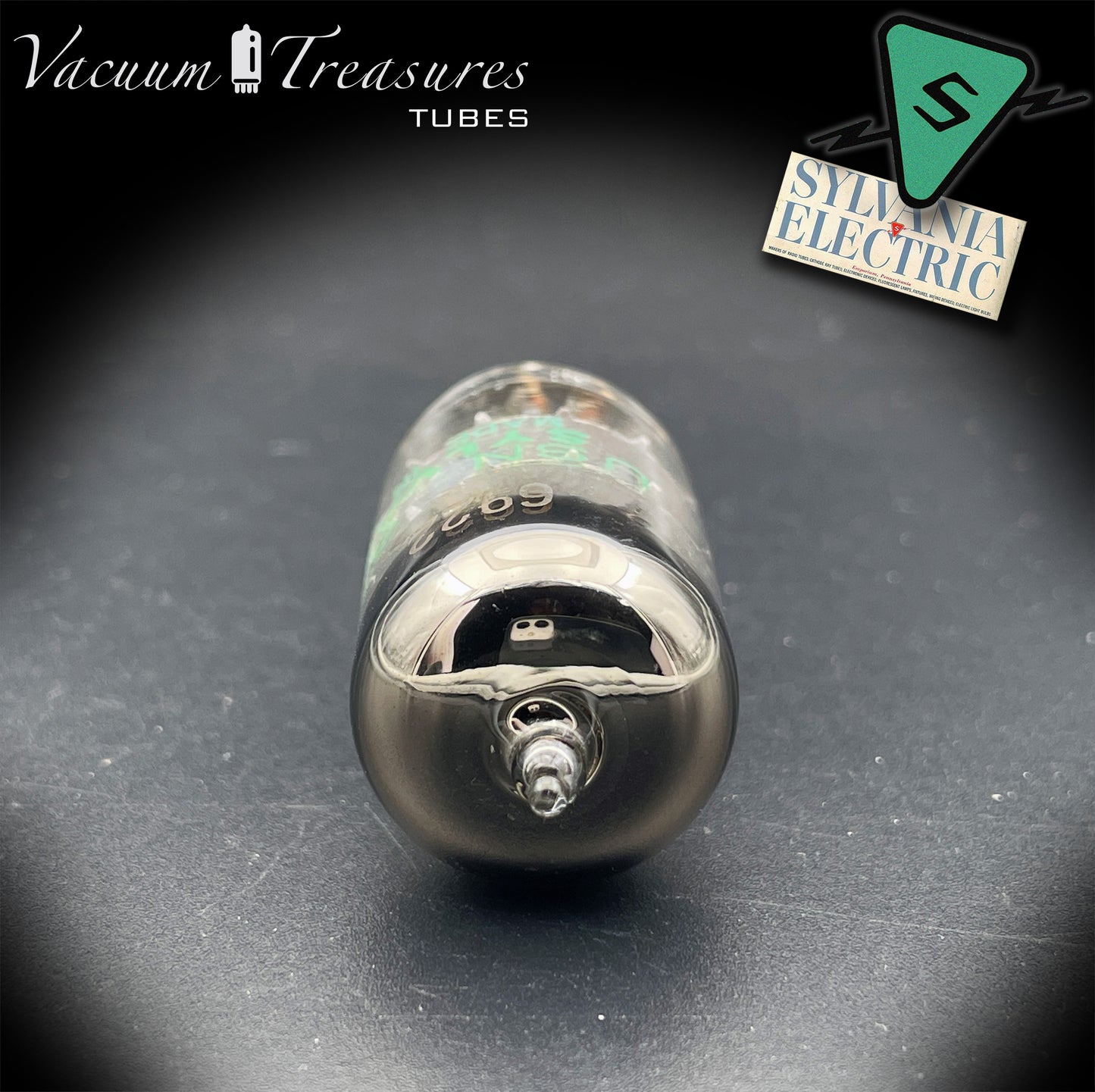 USN 6922 SYLVANIA USA Gold Pin – Horseshoe Getter – 1962 – Military Grade – Amplitrex Tested – STRONG