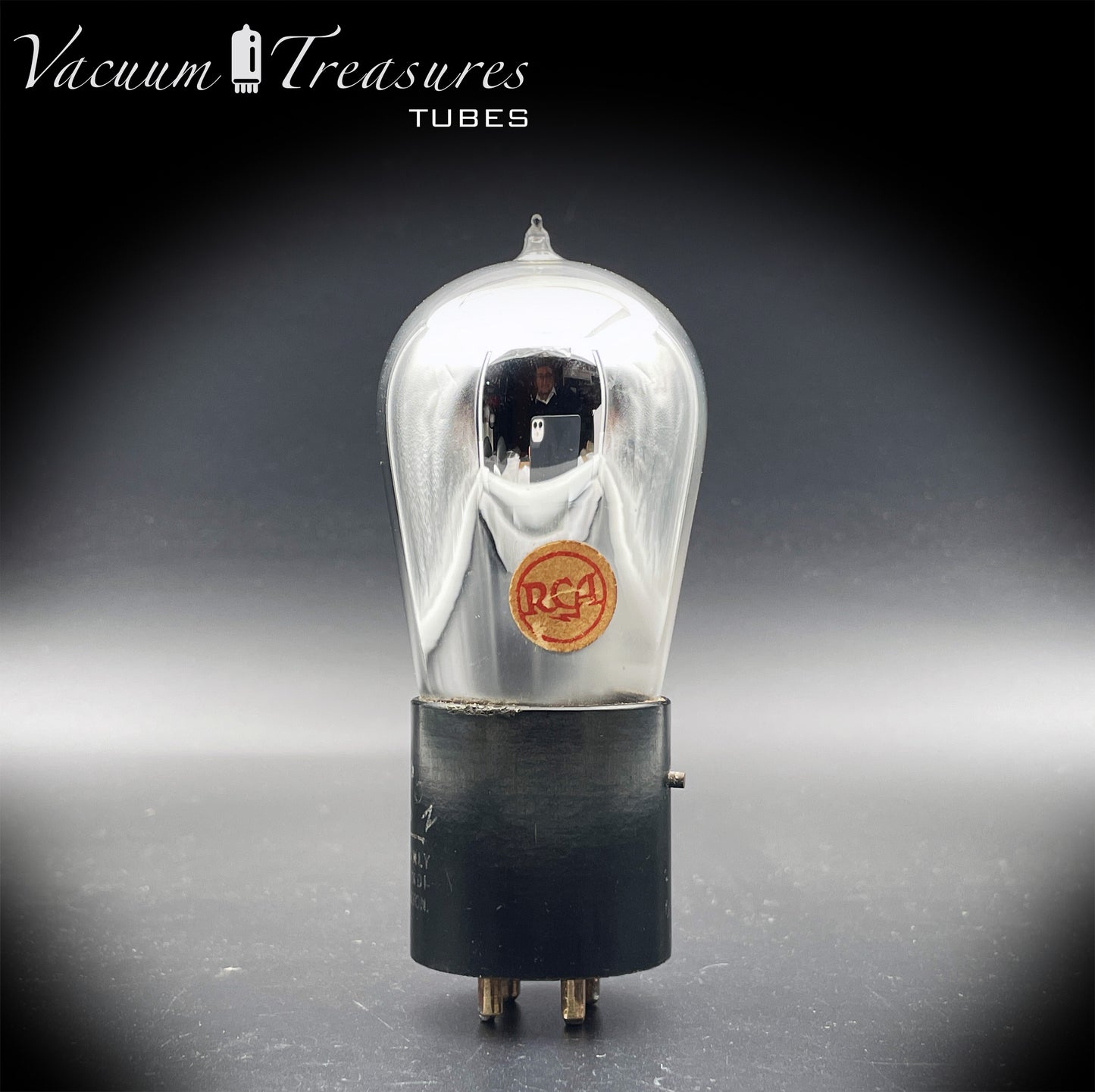 UV-201A ( 01-A ) RCA Radiotron USA by WESTINGHOUSE LAMP CO. USA Globe Radio Tubes NOS NIB '20s