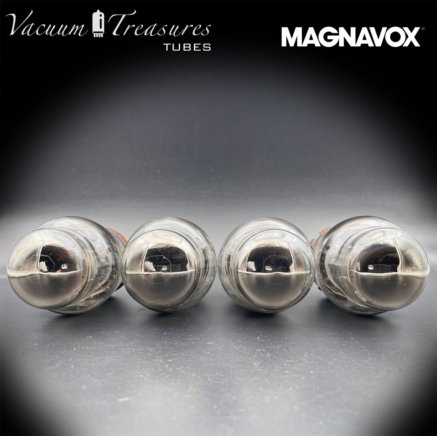 6550 MAGNAVOX by TUNG-SOL Type 2 – 4th Generation - AMPLITREX Matched Quad - Made in USA