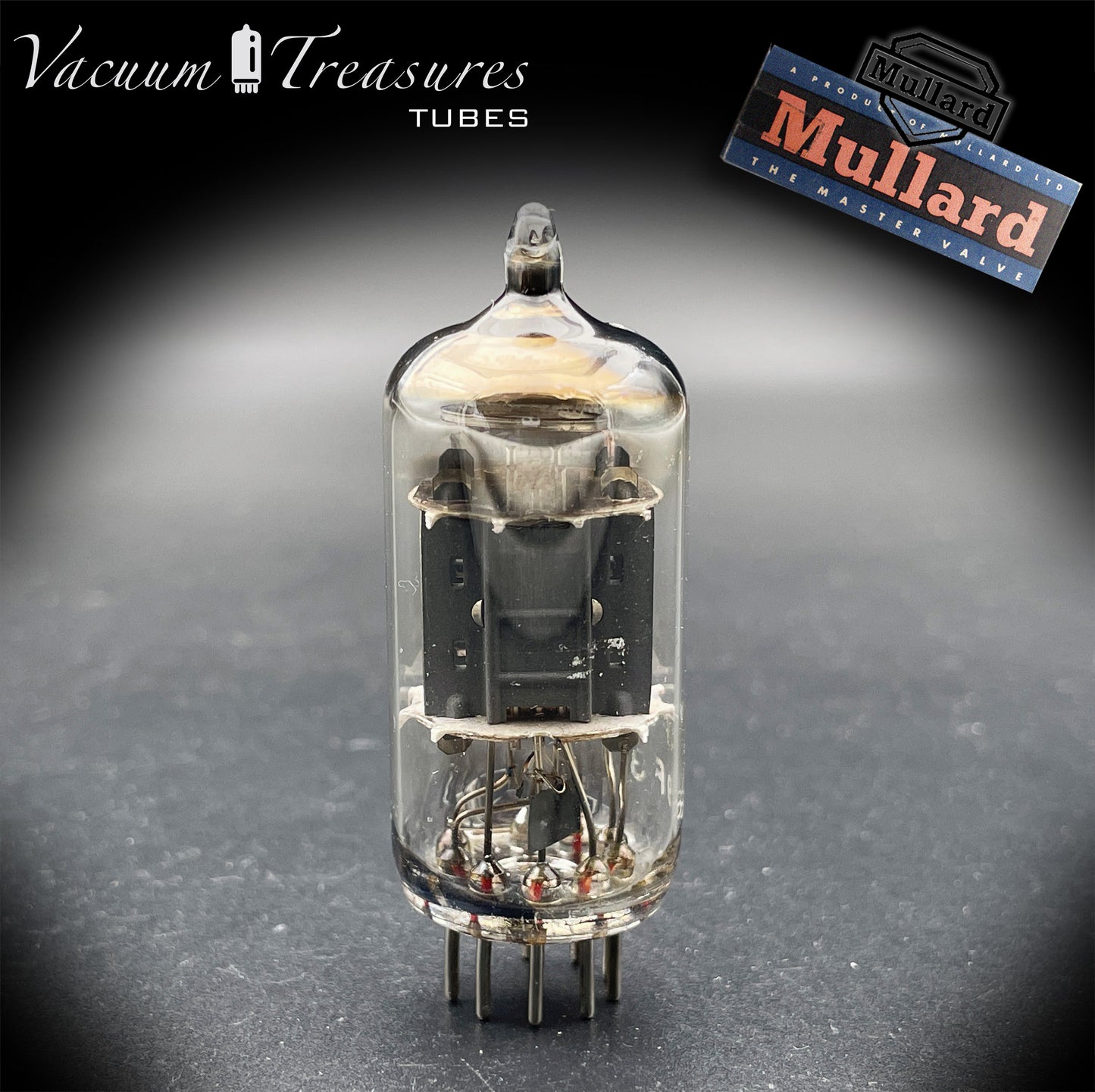 6EU7 MULLARD Blackburn Short Plates AMPLITREX Tested Made in GT. BRITAIN ’60s