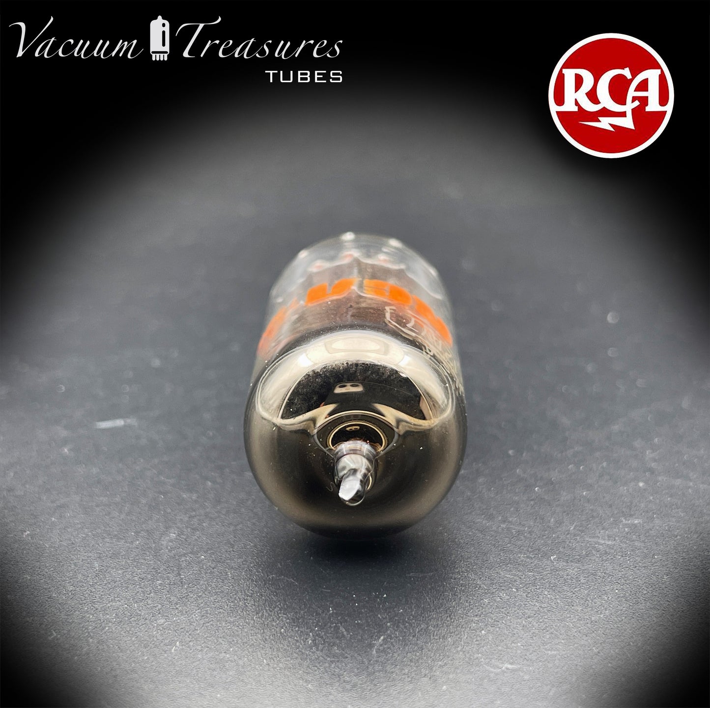 12AY7 RCA NOS NIB Gray Plates O Getter Tested Tube MADE IN USA