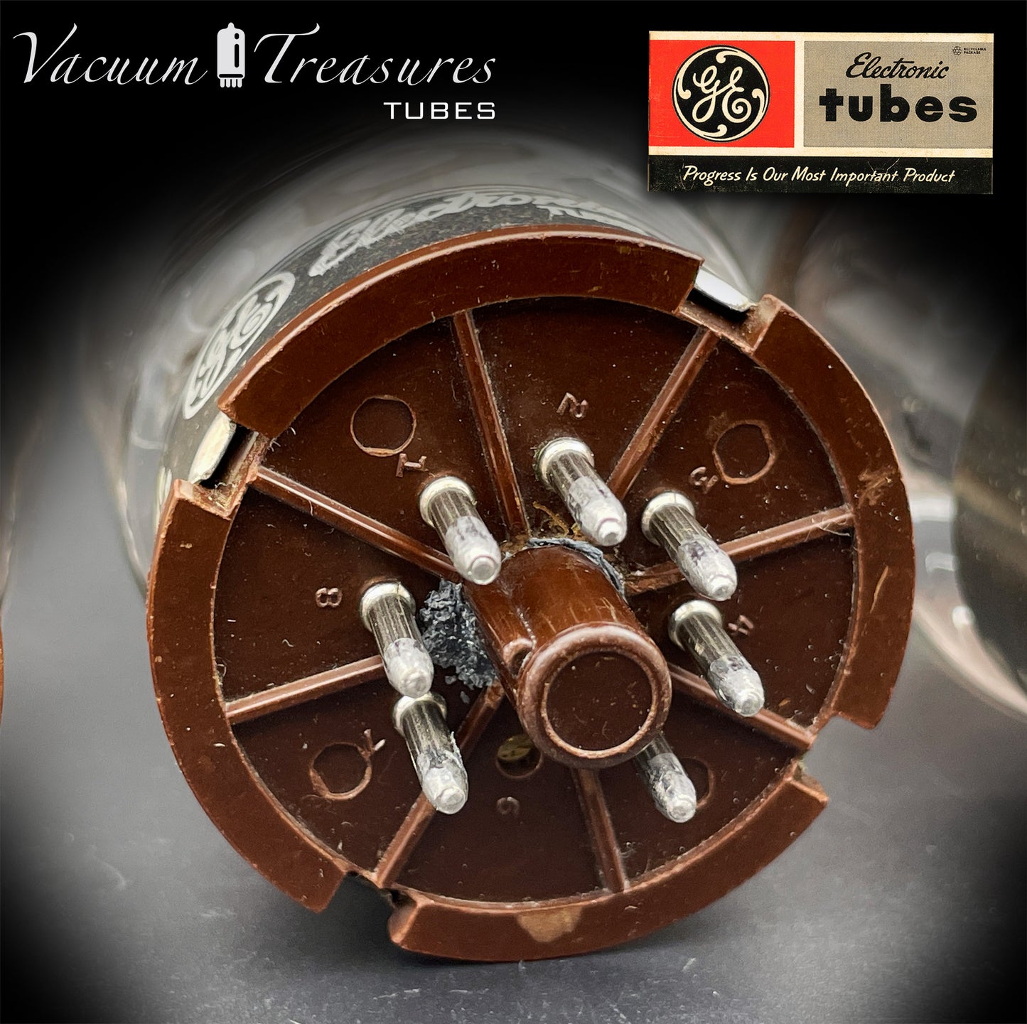 6550 GE by TUNG-SOL Type 2 – 4th Generation - AMPLITREX Matched Quad - Made in USA