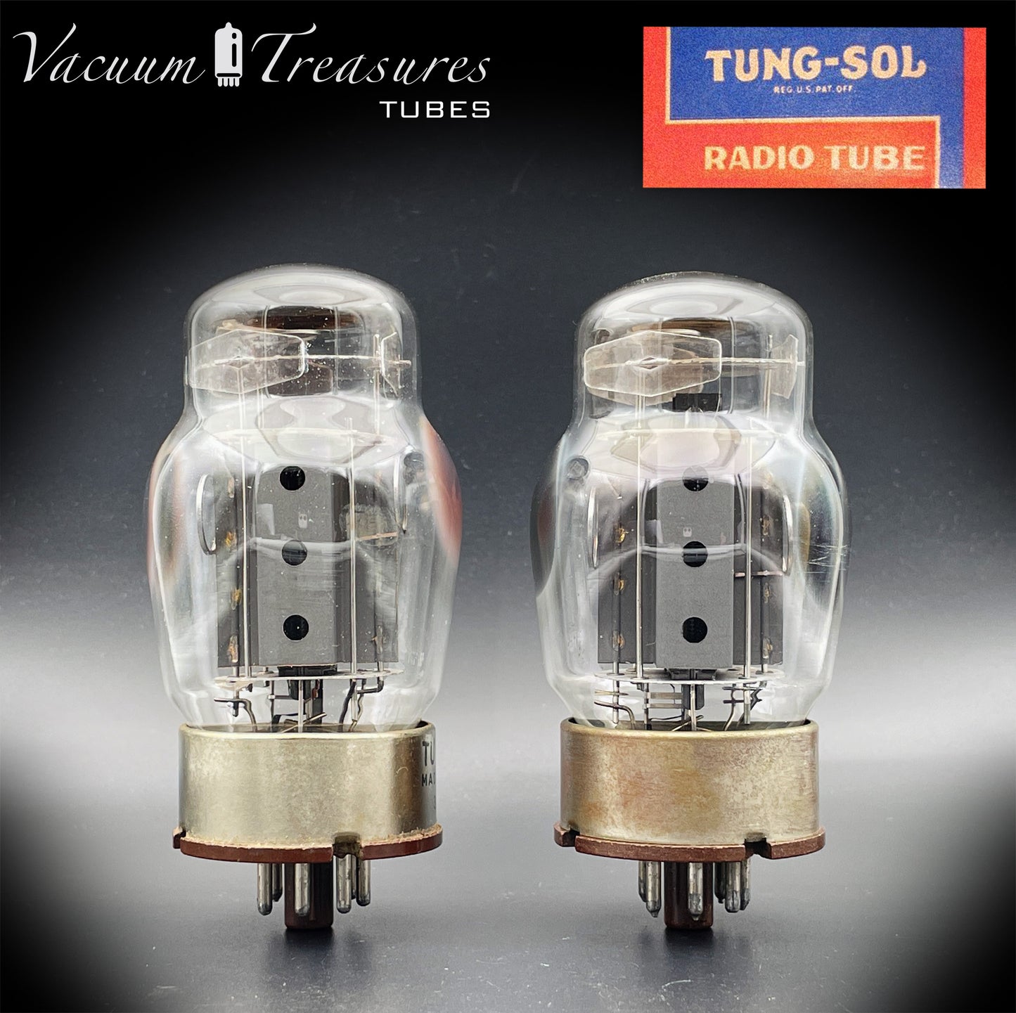 6550 TUNG-SOL Type 2 – 4th Generation - AMPLITREX Matched Pair - Made in USA