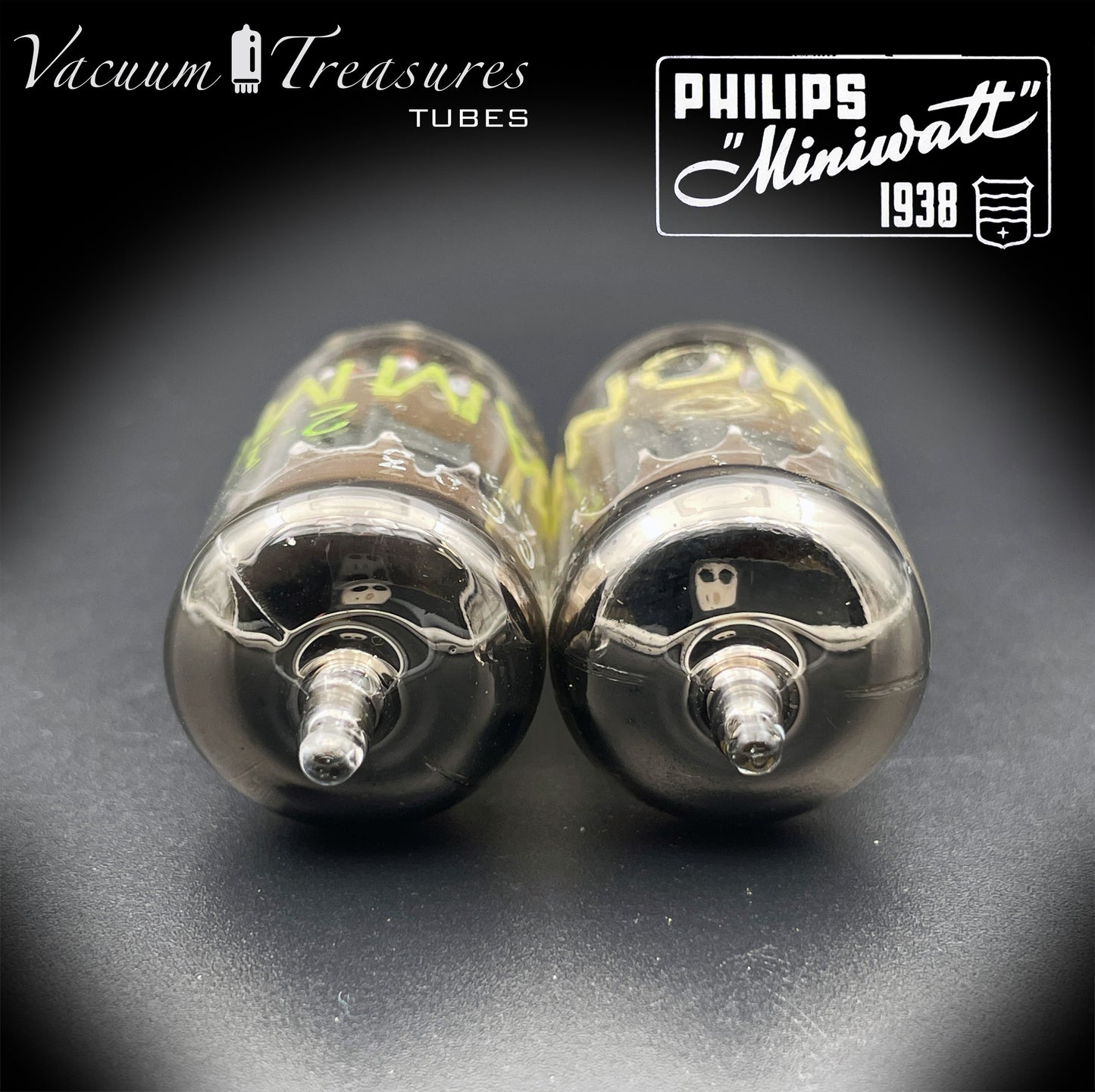 12AX7 ( ECC83 ) PHILIPS Heerlen for Hammond Short plates O Getter Matched Tubes MADE IN HOLLAND