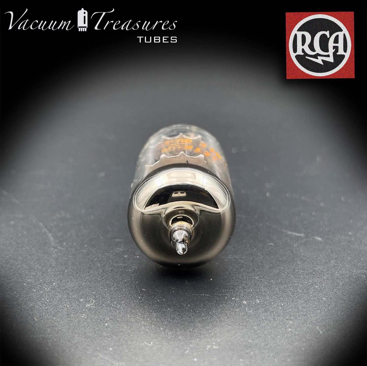 12AX7 A ( ECC83 ) RCA Short Plates O Getter Low Noise & Microphonics Tested Tube MADE IN USA