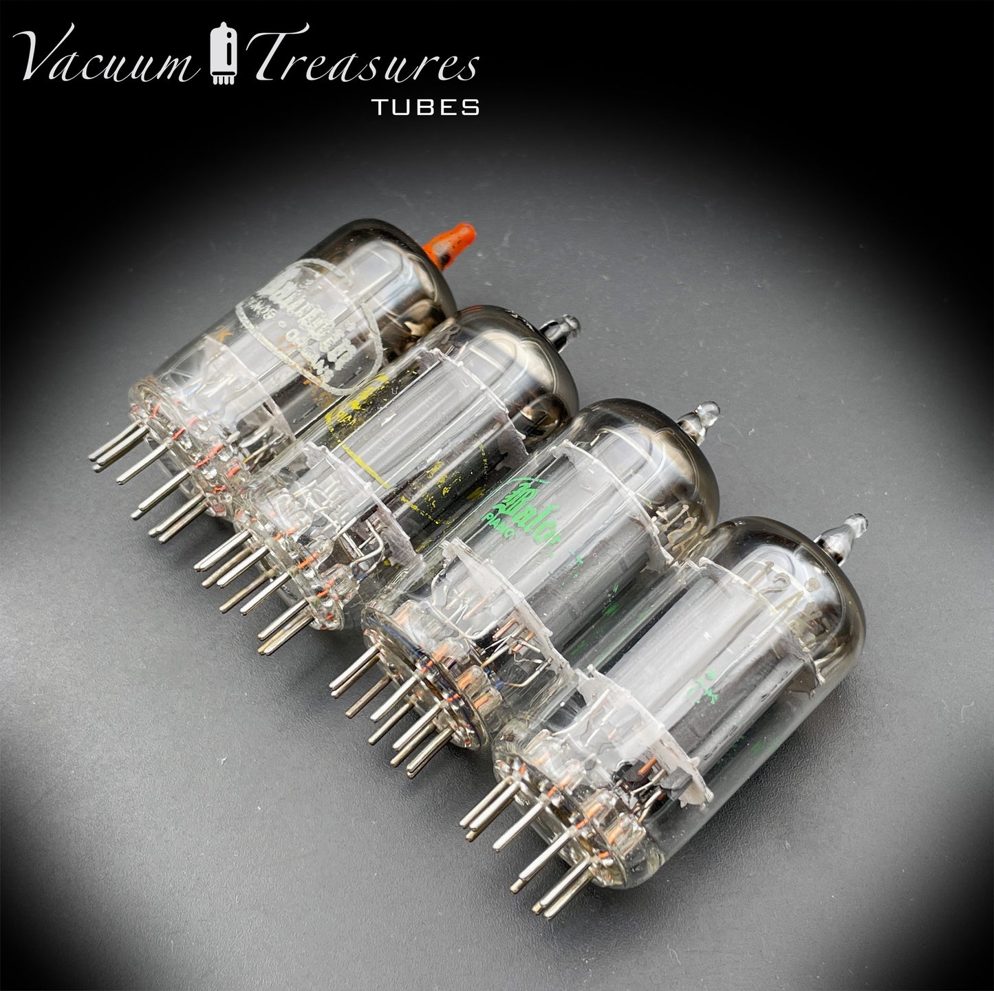 12AX7 ECC83 Baldwin Selection - Sylvania, Raytheon, Toshiba - Very Strong - Low Noise & Microphonics Tubes - AMPLITREX Tested