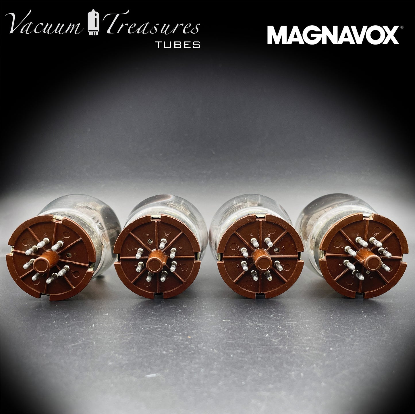 6550 MAGNAVOX by TUNG-SOL Type 2 – 4th Generation - AMPLITREX Matched Quad - Made in USA