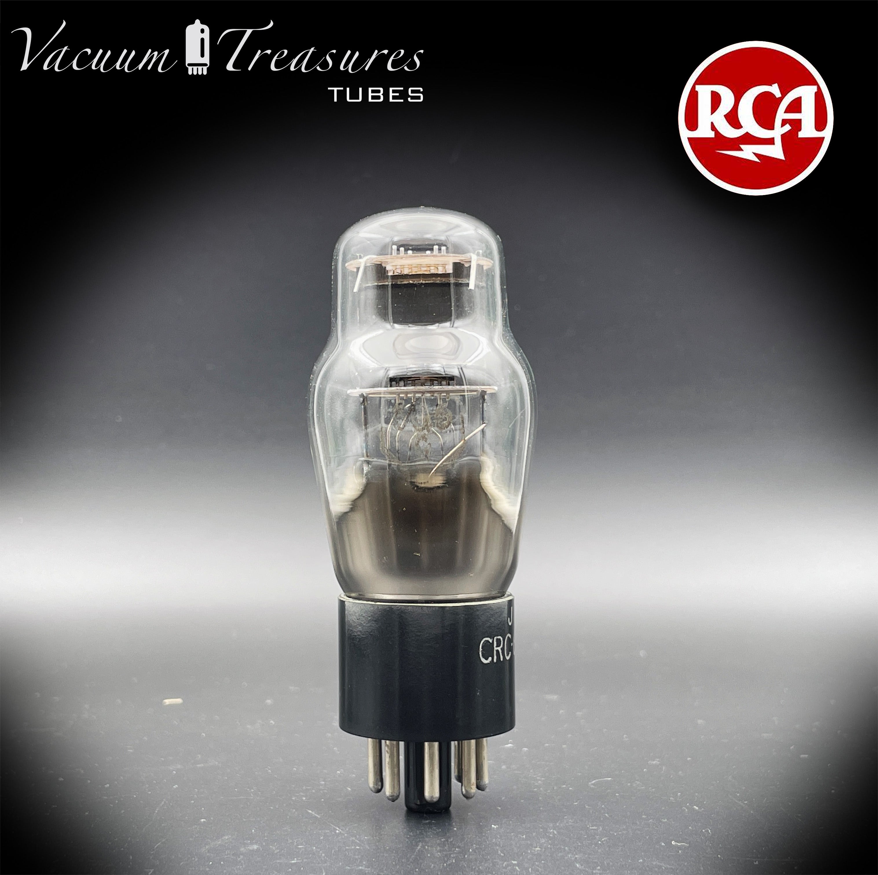 6G6G = VT-198A = 6G6GT RCA NOS NIB Tested Tube Black Plates Square