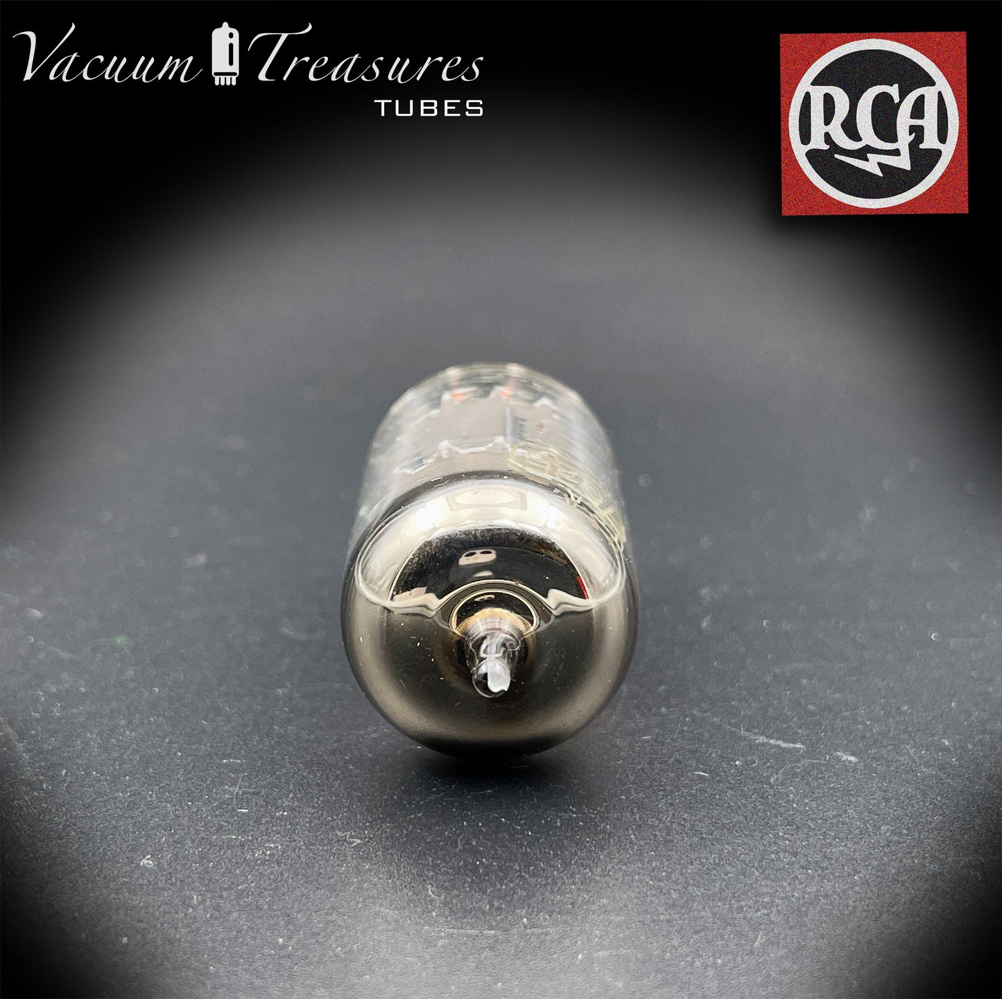 7025 (12AX7 ECC83) Placas cortas RCA O Getter Tubo probado de microfónica y bajo ruido HECHO EN EE. UU.