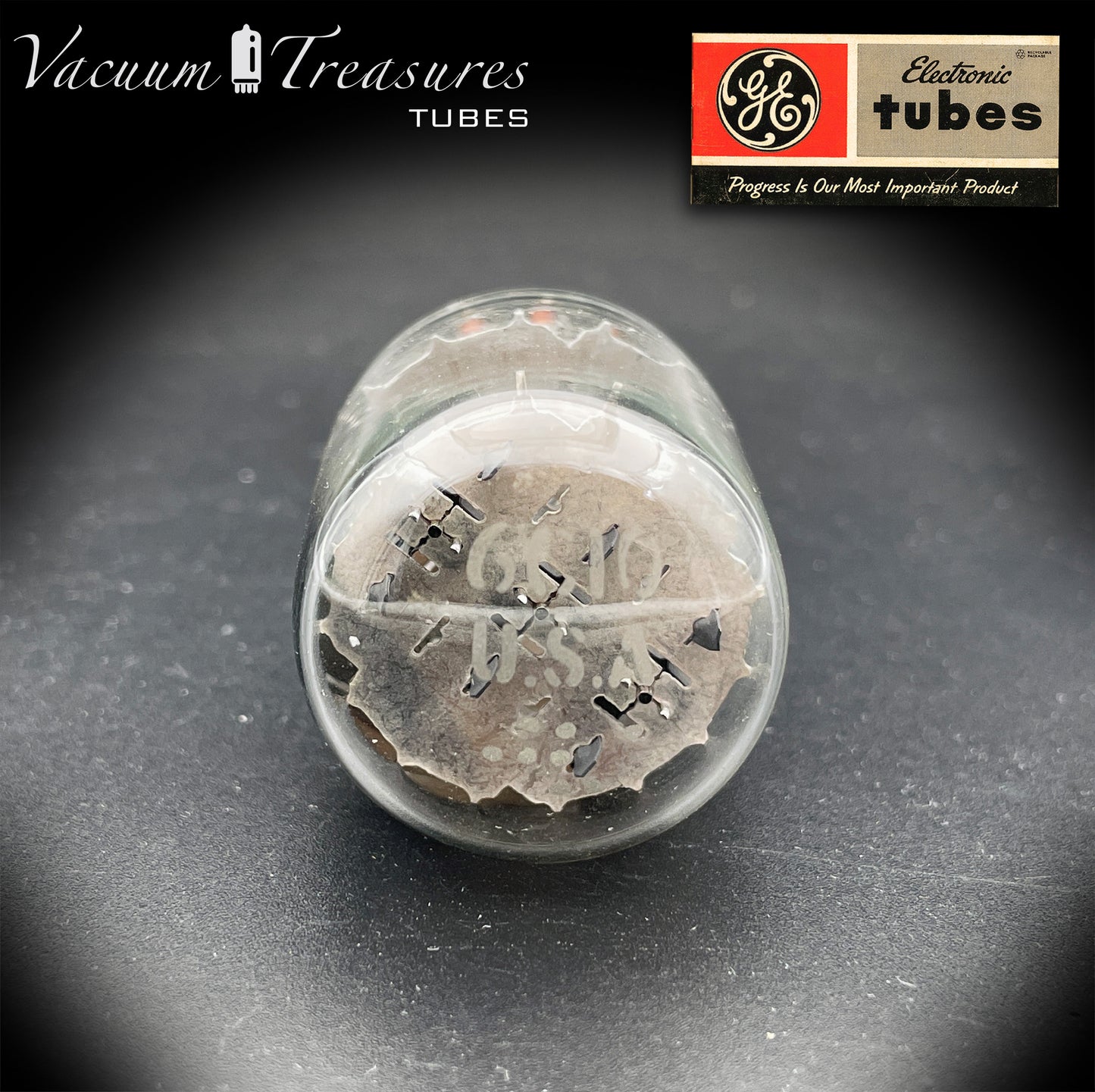 6C10 GE NOS NIB Compactron Triple Triode Tube AMPLITREX Tested USA 1972 Fender Ampeg