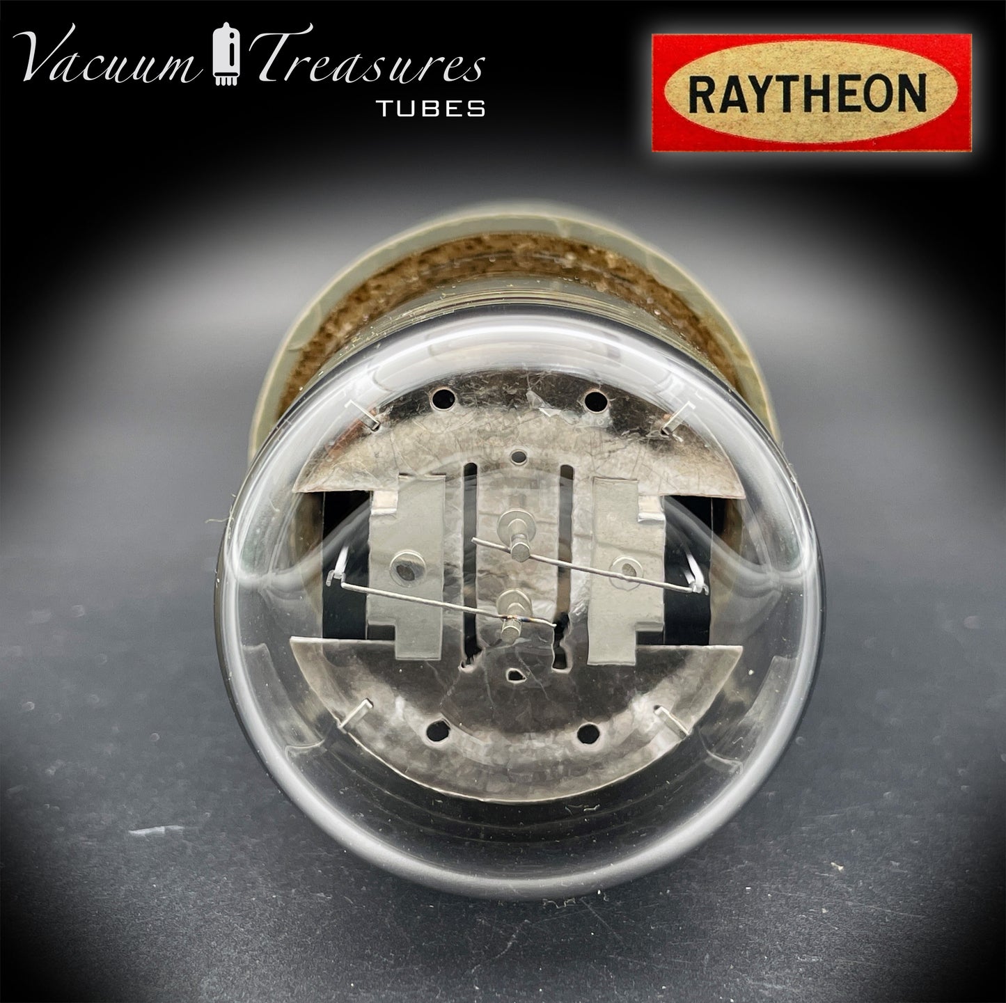 5R4WGB RAYTHEON NOS NIB Black Plates Hanging Filaments – Funke W19 Tested USA '69