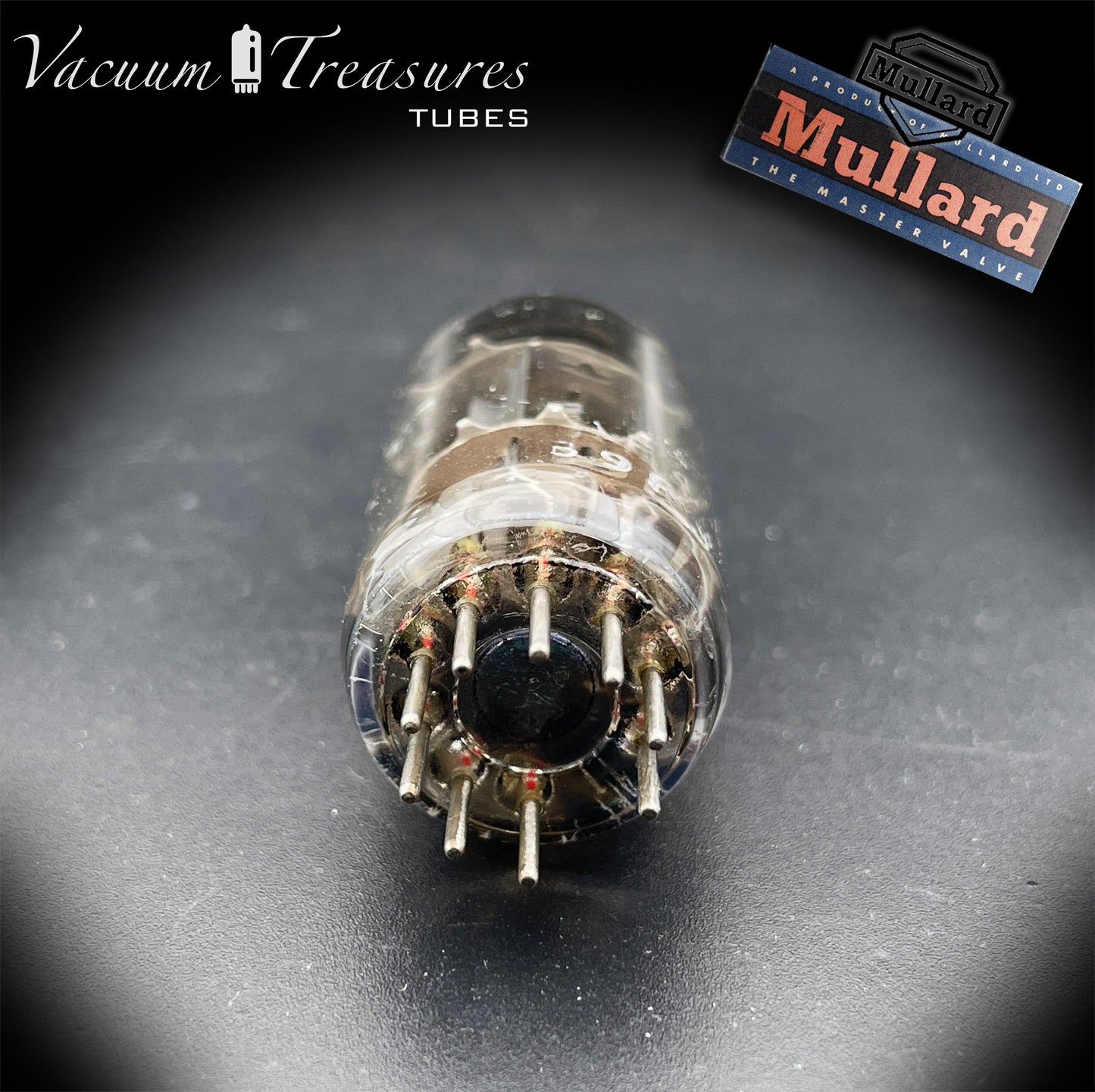 6EU7 MULLARD Blackburn Short Plates AMPLITREX Tested Made in GT. BRITAIN ’60s