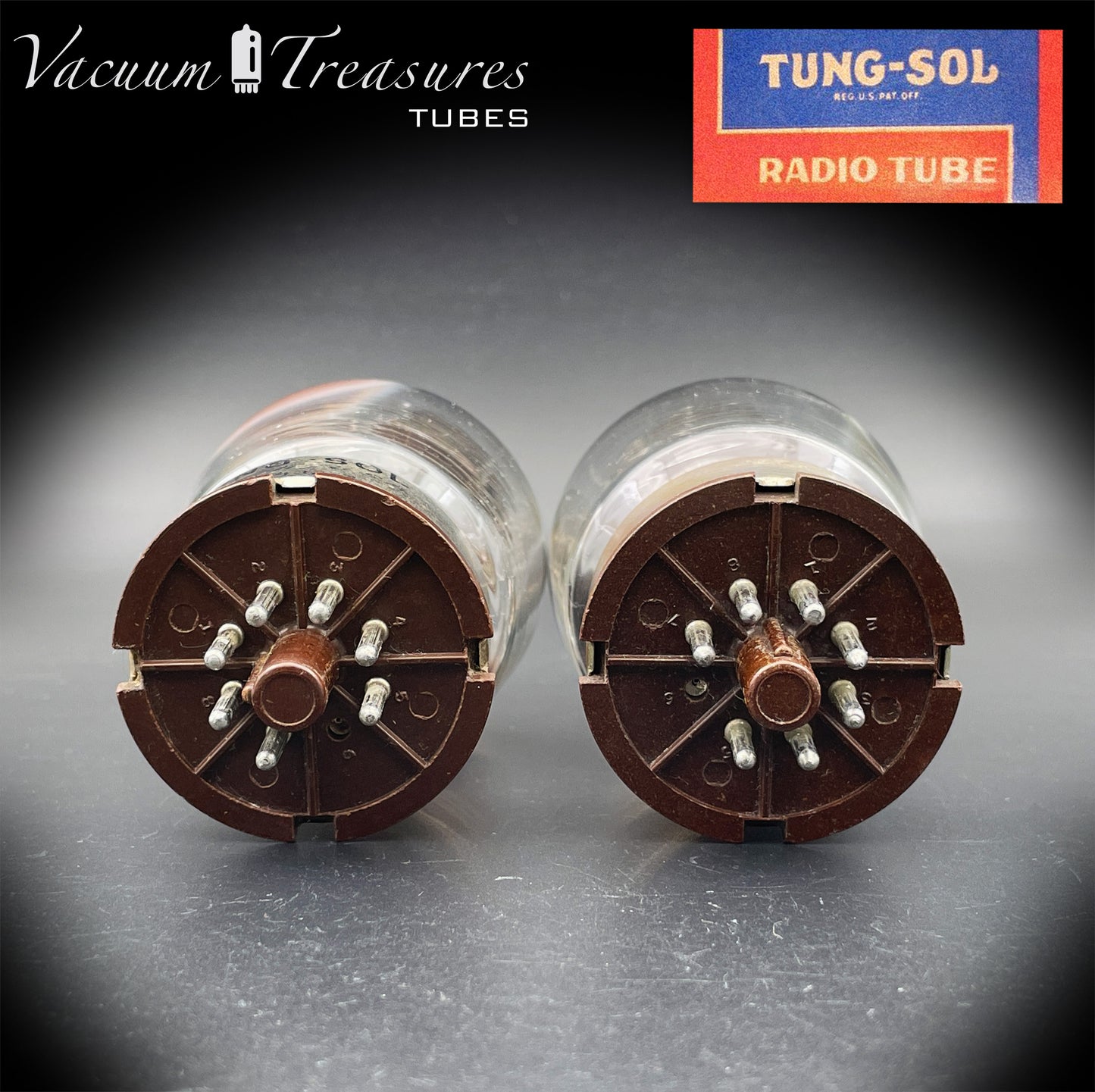 6550 TUNG-SOL Type 2 – 4th Generation - AMPLITREX Matched Pair - Made in USA