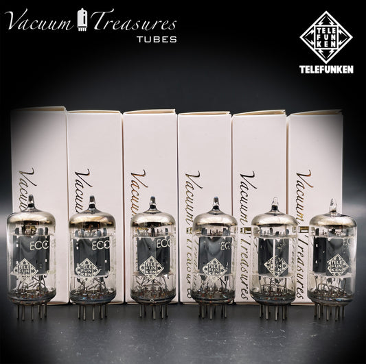 12AX7 ( ECC83 ) NOS TELEFUNKEN スムースプレート ダイヤモンド <> ボトムマッチチューブ 西ドイツ製