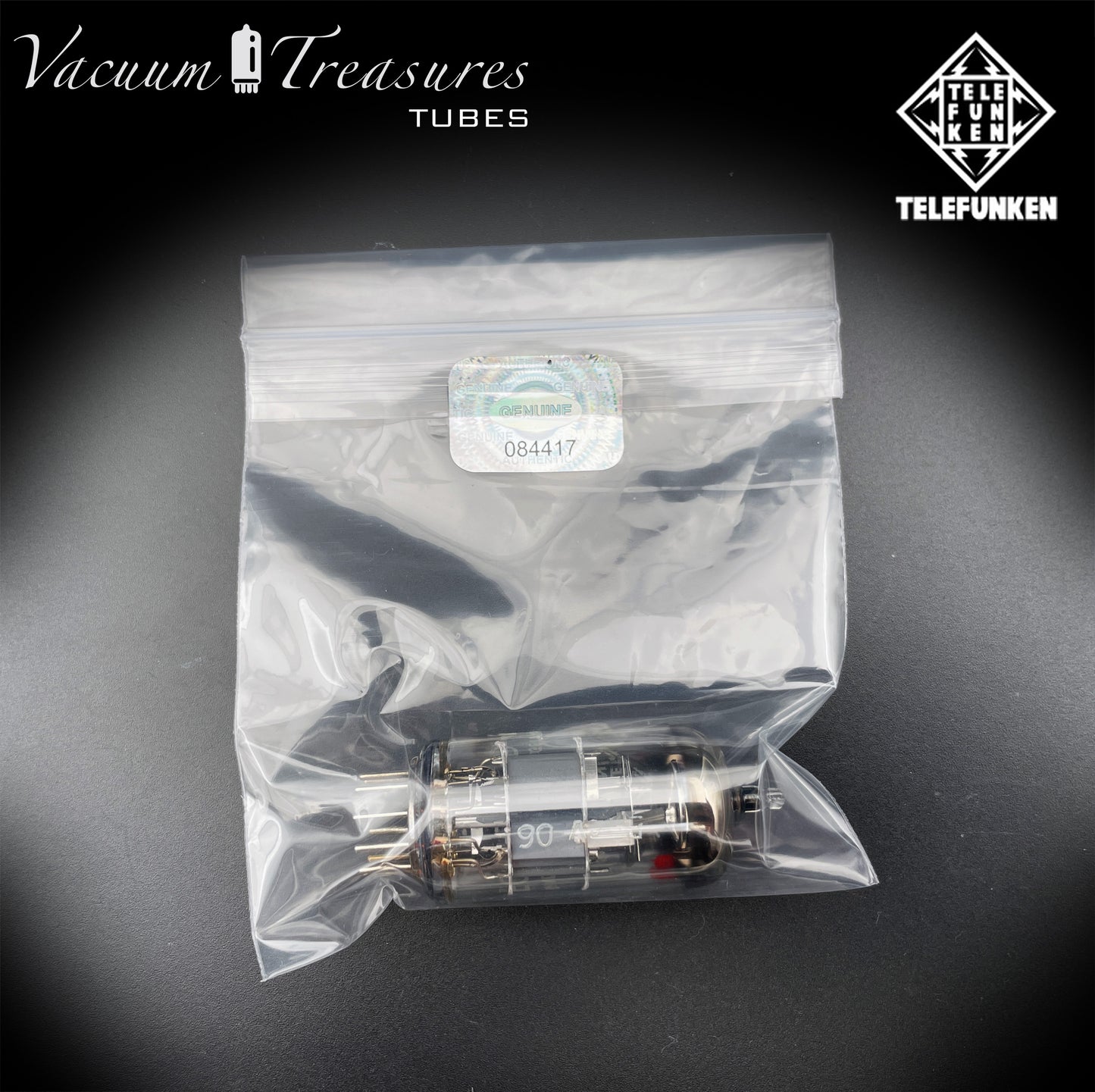 ECC88 6DJ8 TELEFUNKEN Red Dot Diamond <> Bottom Berlino Tested Tube Made In Western Germany '68