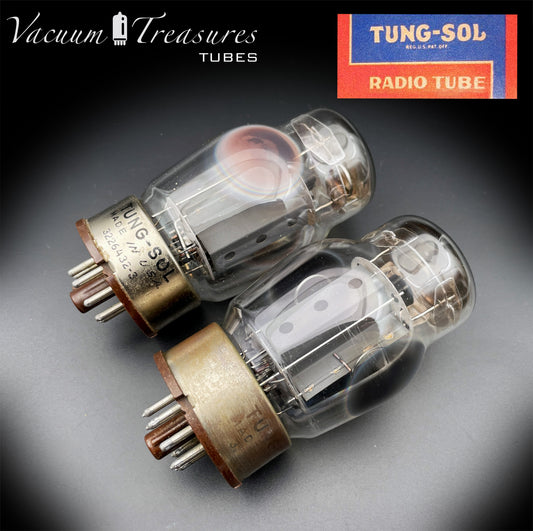 6550 TUNG-SOL Type 2 – 4th Generation - AMPLITREX Matched Pair - Made in USA